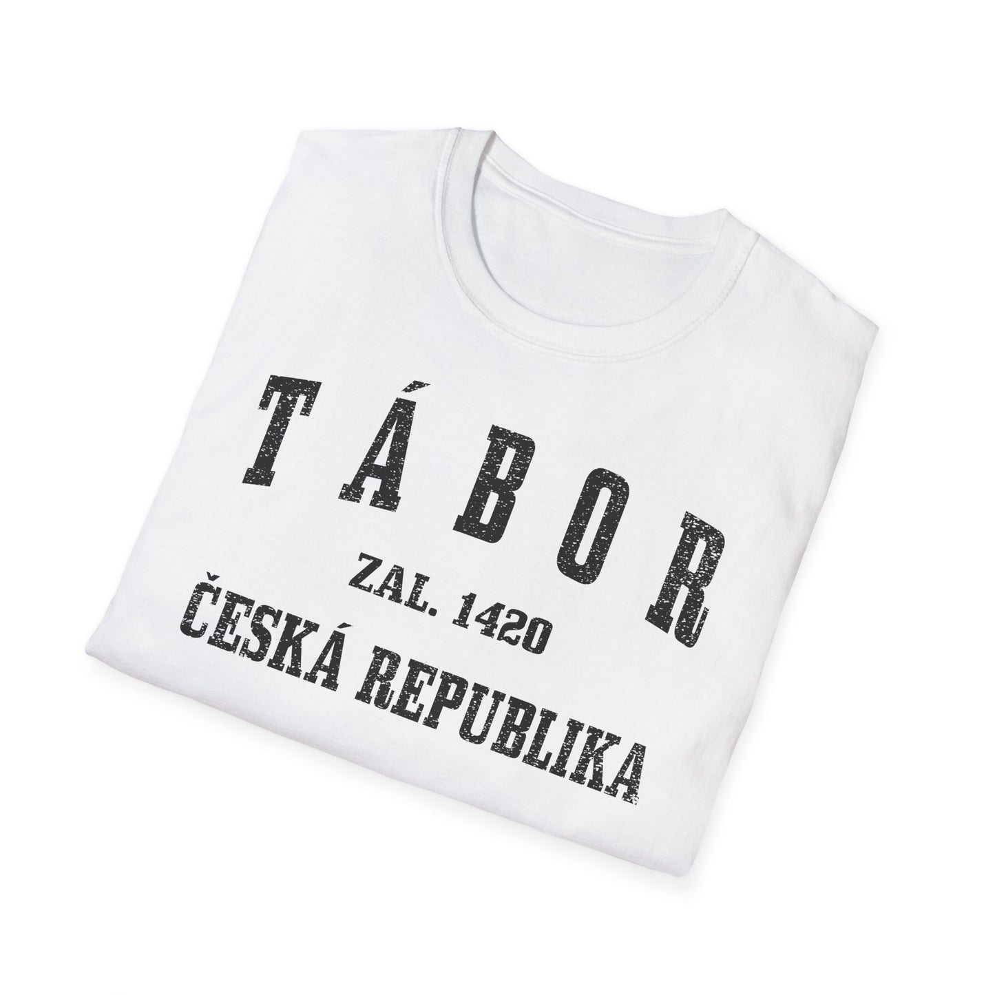 Tábor Česká republika, Vintage Design Tee, Unisex Graphic Shirt, Travel Souvenir Shirt, Gift for History Buffs