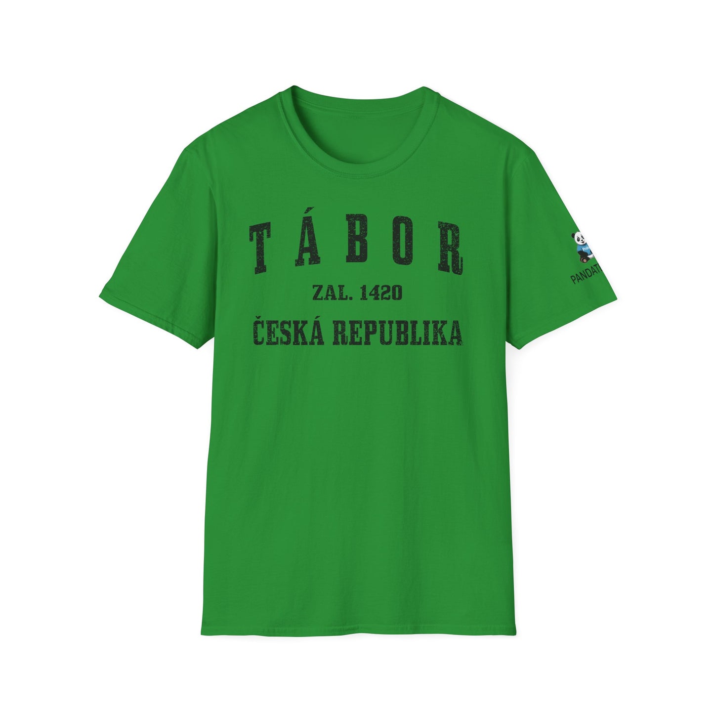 Tábor Česká republika, Vintage Design Tee, Unisex Graphic Shirt, Travel Souvenir Shirt, Gift for History Buffs