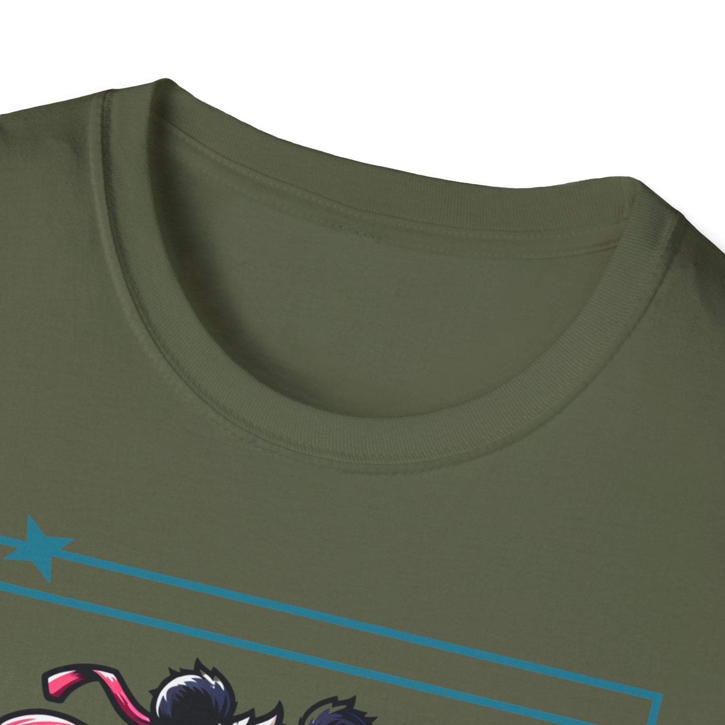 Panda Graphic T-Shirt, Gamer Apparel, Keyboard Warrior Tee, Unisex Softstyle Shirt, Gift for Gamers, Cute Casual Wear