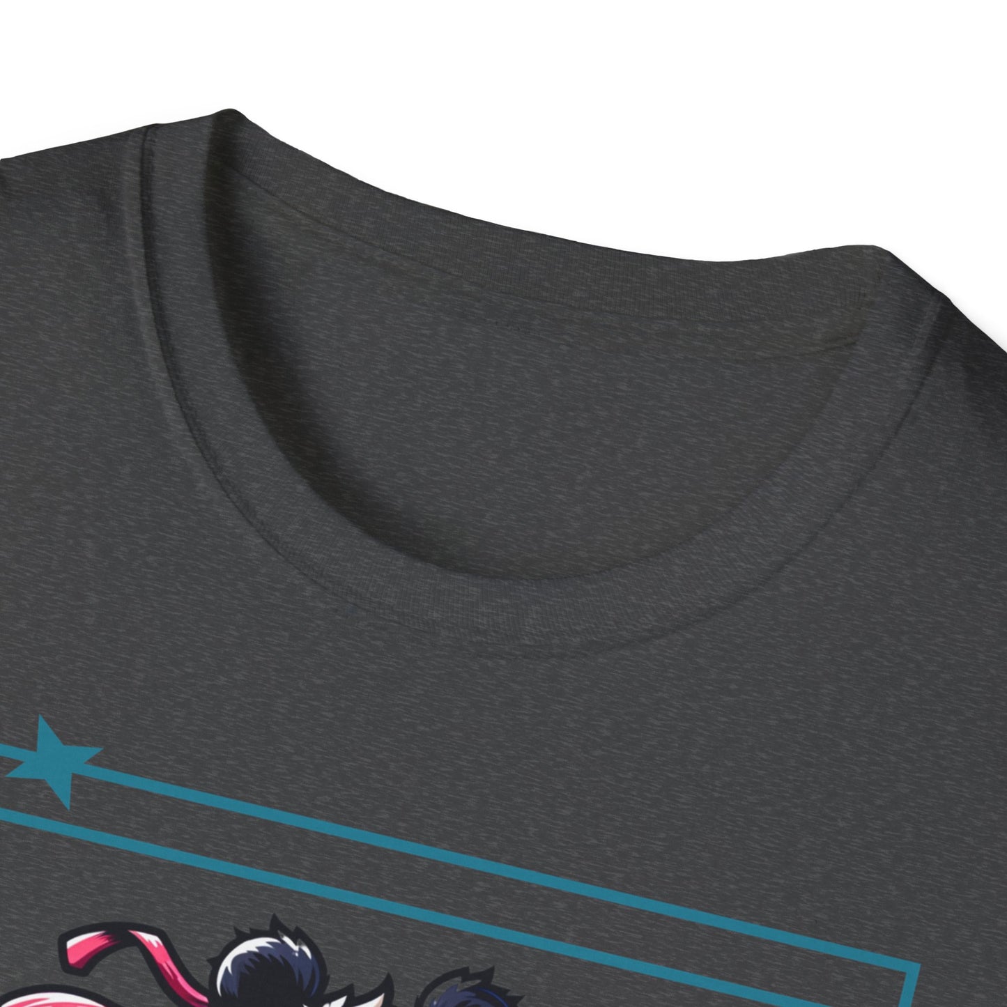 Panda Graphic T-Shirt, Gamer Apparel, Keyboard Warrior Tee, Unisex Softstyle Shirt, Gift for Gamers, Cute Casual Wear