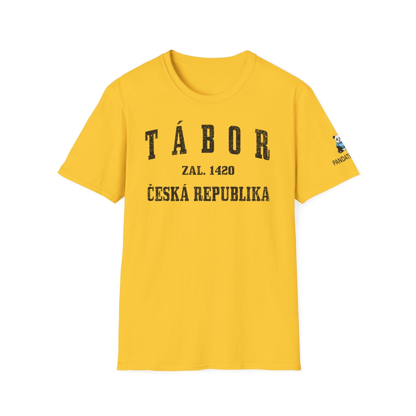 Tábor Česká republika, Vintage Design Tee, Unisex Graphic Shirt, Travel Souvenir Shirt, Gift for History Buffs
