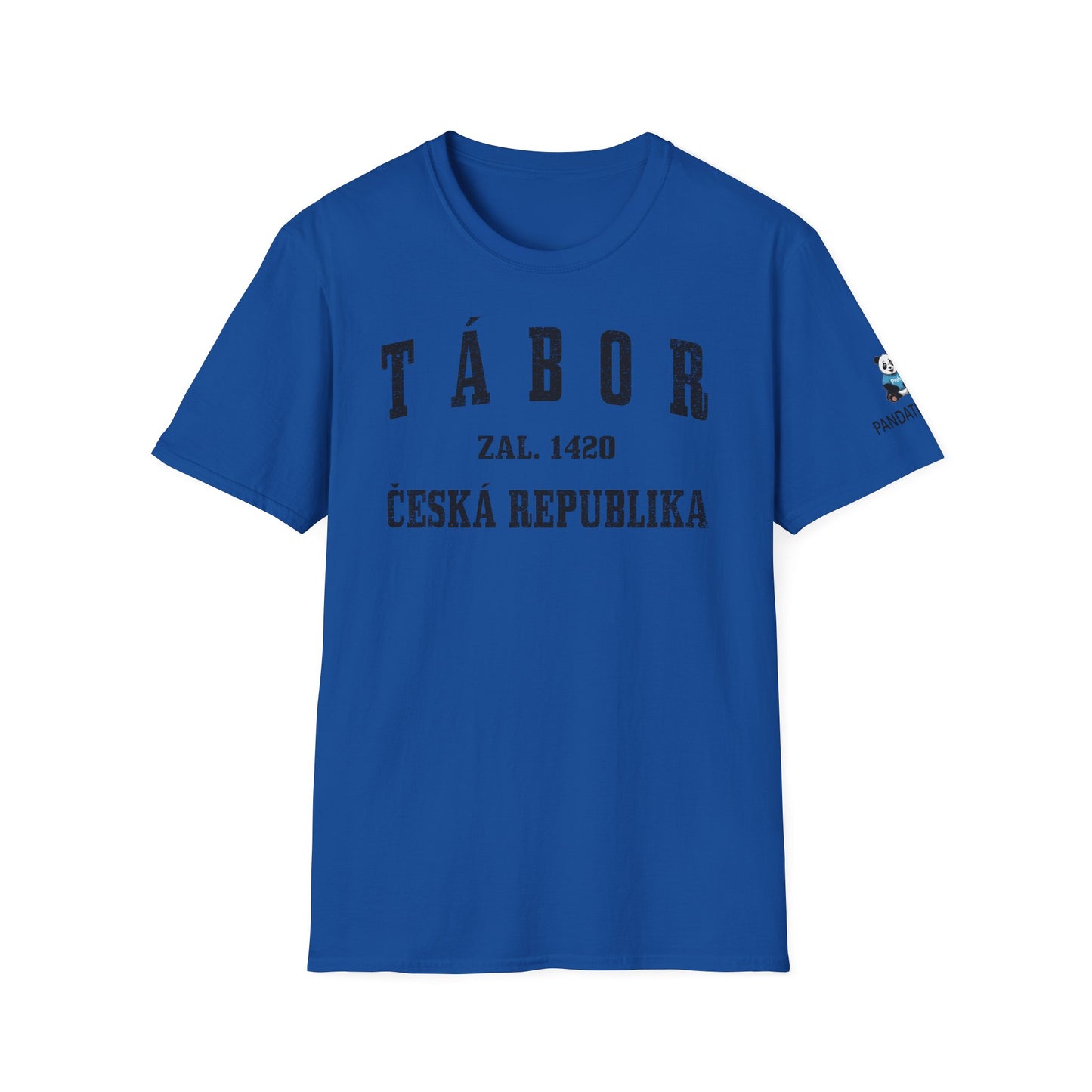 Tábor Česká republika, Vintage Design Tee, Unisex Graphic Shirt, Travel Souvenir Shirt, Gift for History Buffs