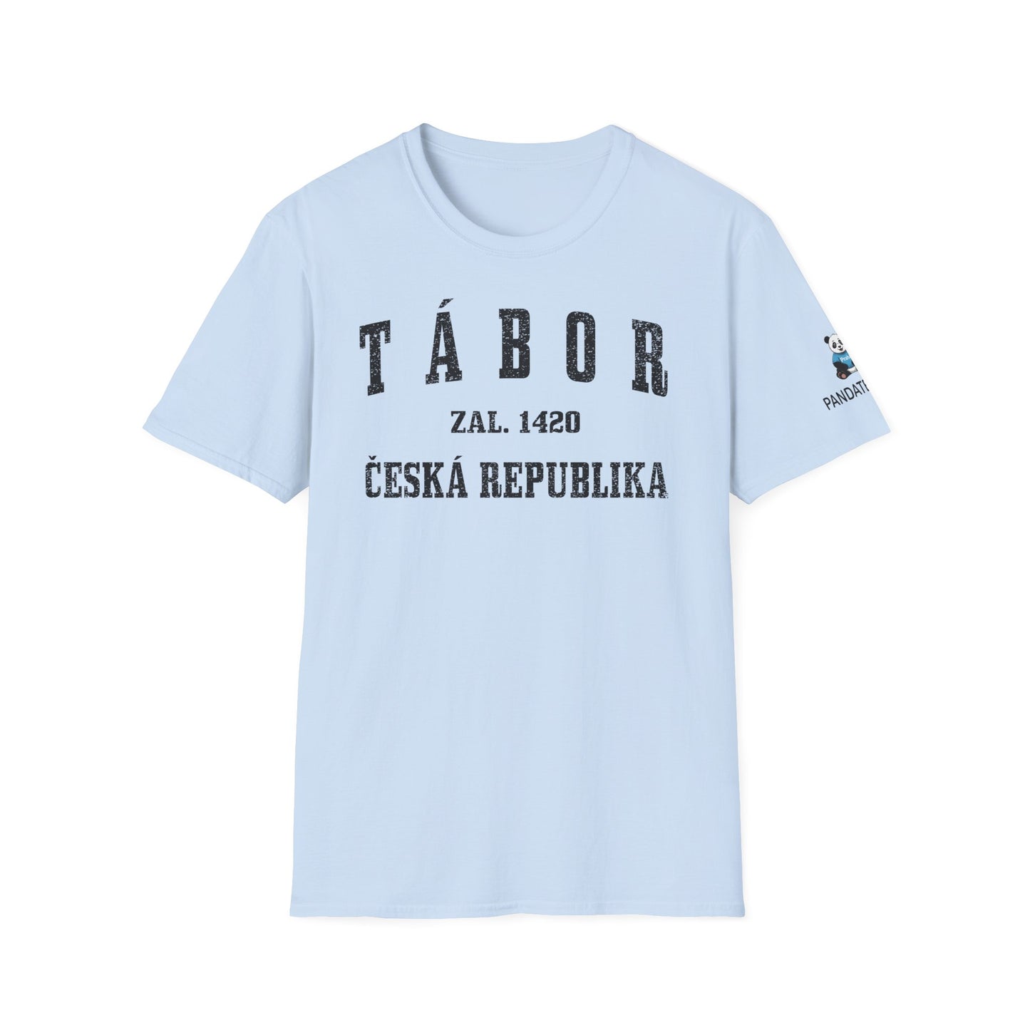 Tábor Česká republika, Vintage Design Tee, Unisex Graphic Shirt, Travel Souvenir Shirt, Gift for History Buffs