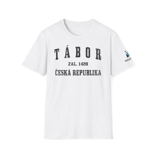 Tábor Česká republika, Vintage Design Tee, Unisex Graphic Shirt, Travel Souvenir Shirt, Gift for History Buffs