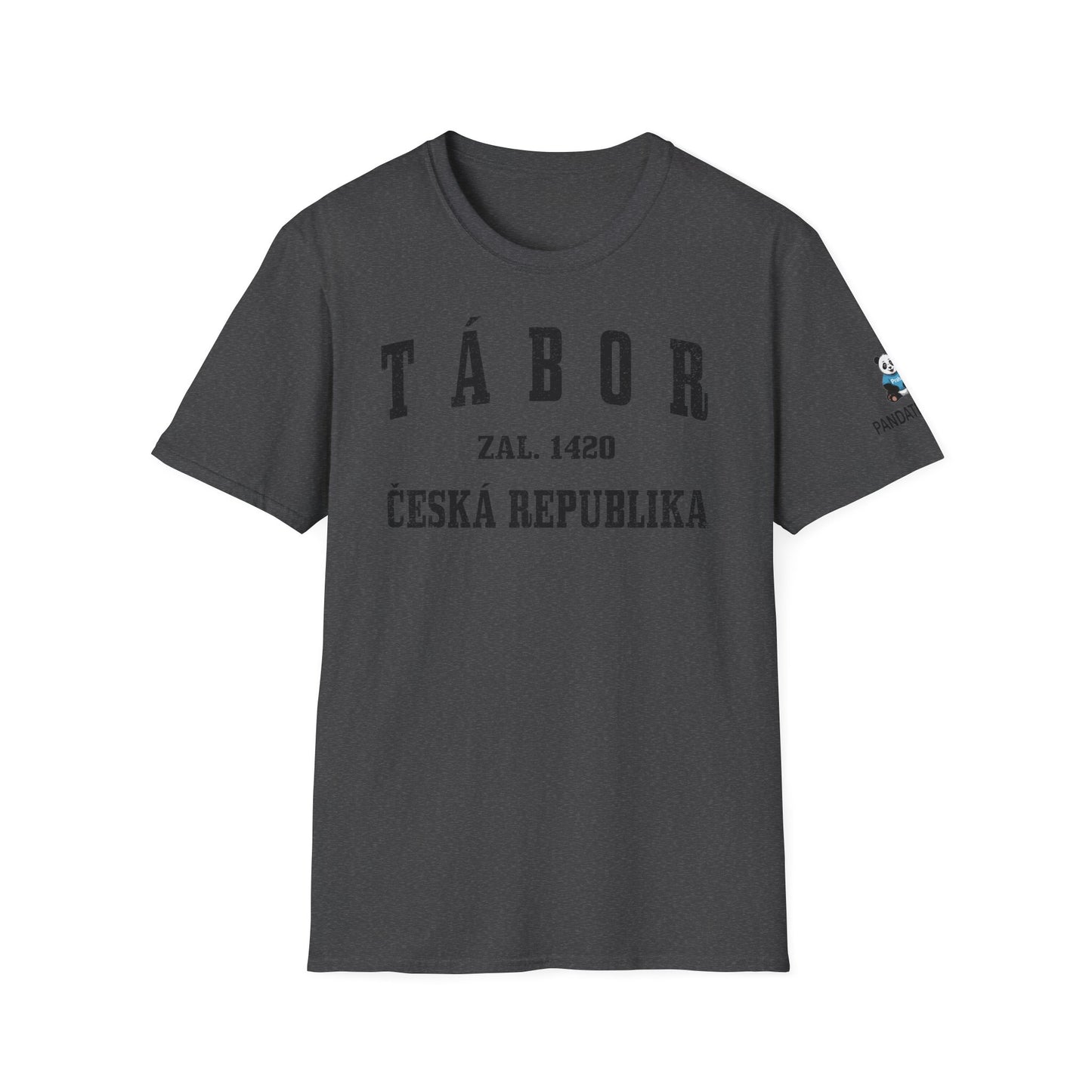 Tábor Česká republika, Vintage Design Tee, Unisex Graphic Shirt, Travel Souvenir Shirt, Gift for History Buffs