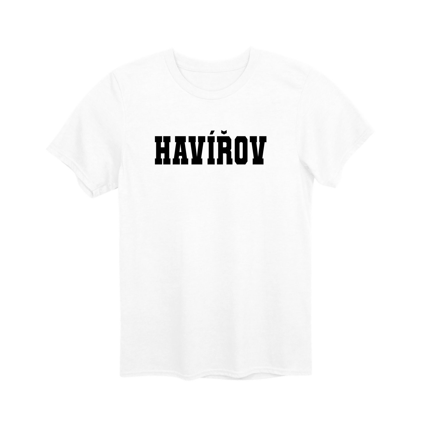 Havířov město, černé klasická linie unisex tričko | PandaTees