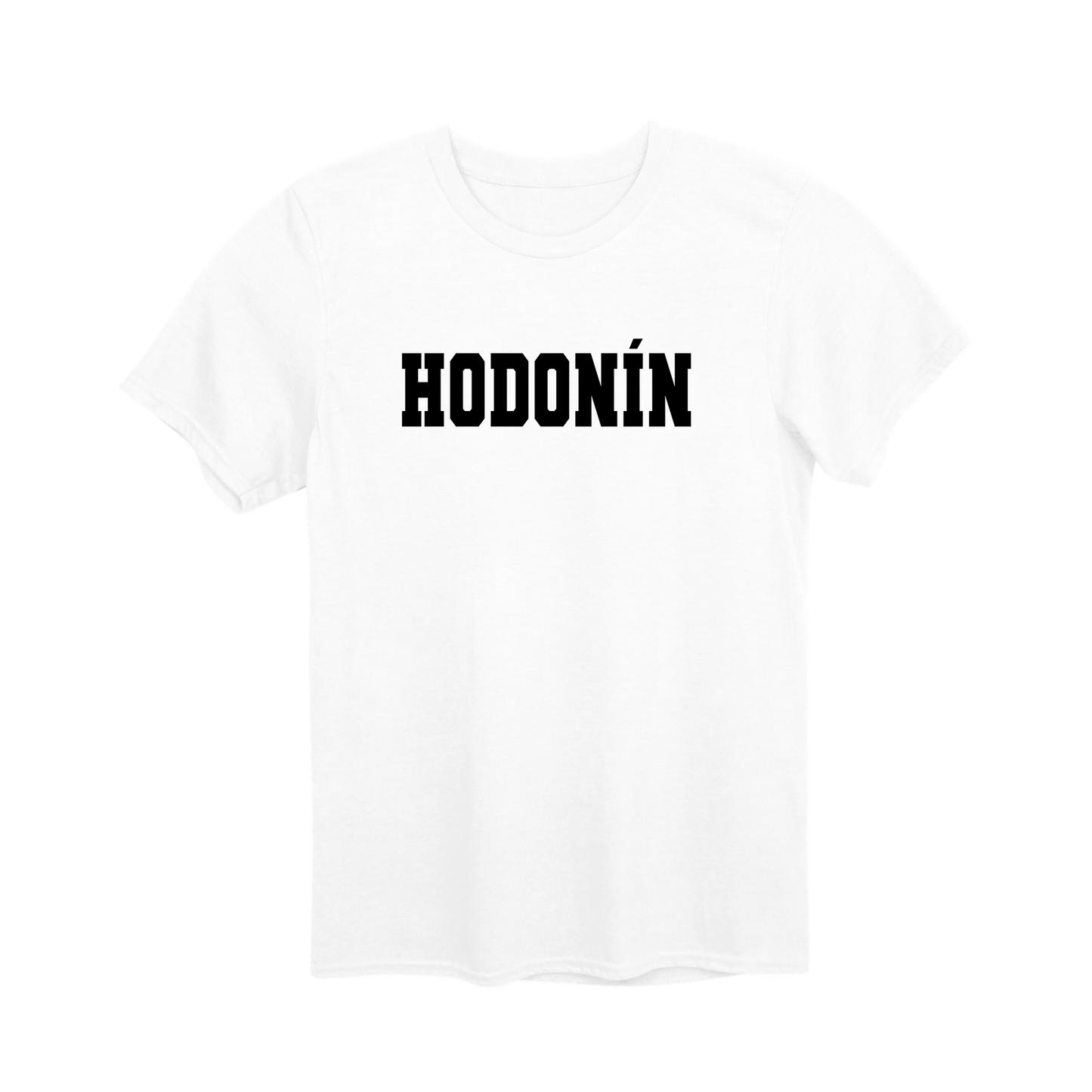 Hodonín město, černé klasická linie unisex tričko | PandaTees