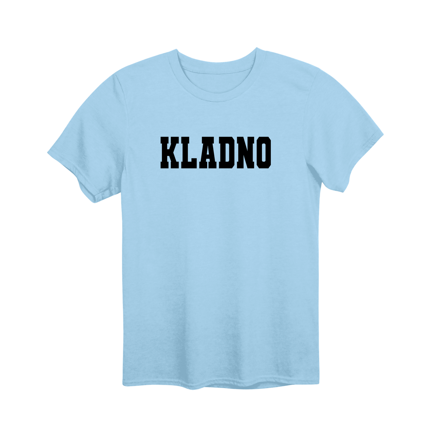 Kladno město, černé klasická linie unisex tričko | PandaTees