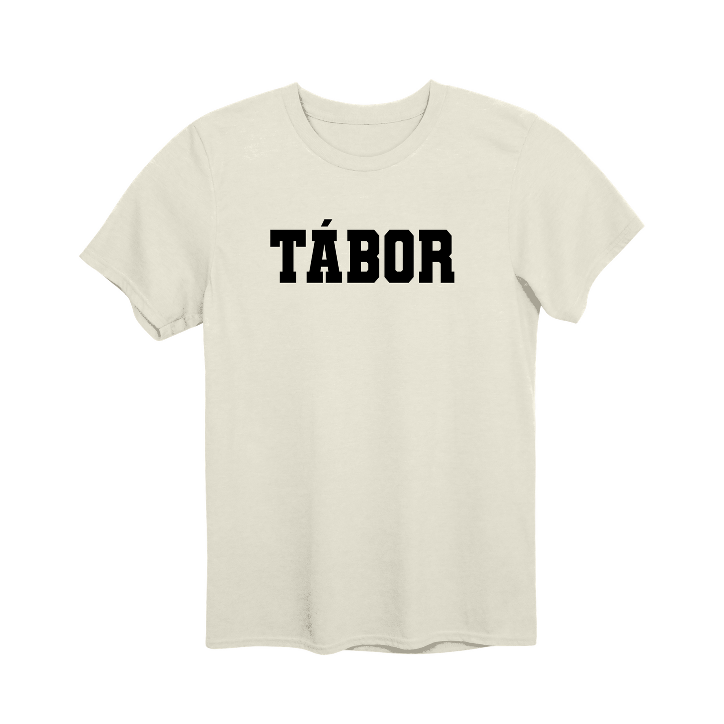 Tábor město, černé klasická linie unisex tričko | PandaTees