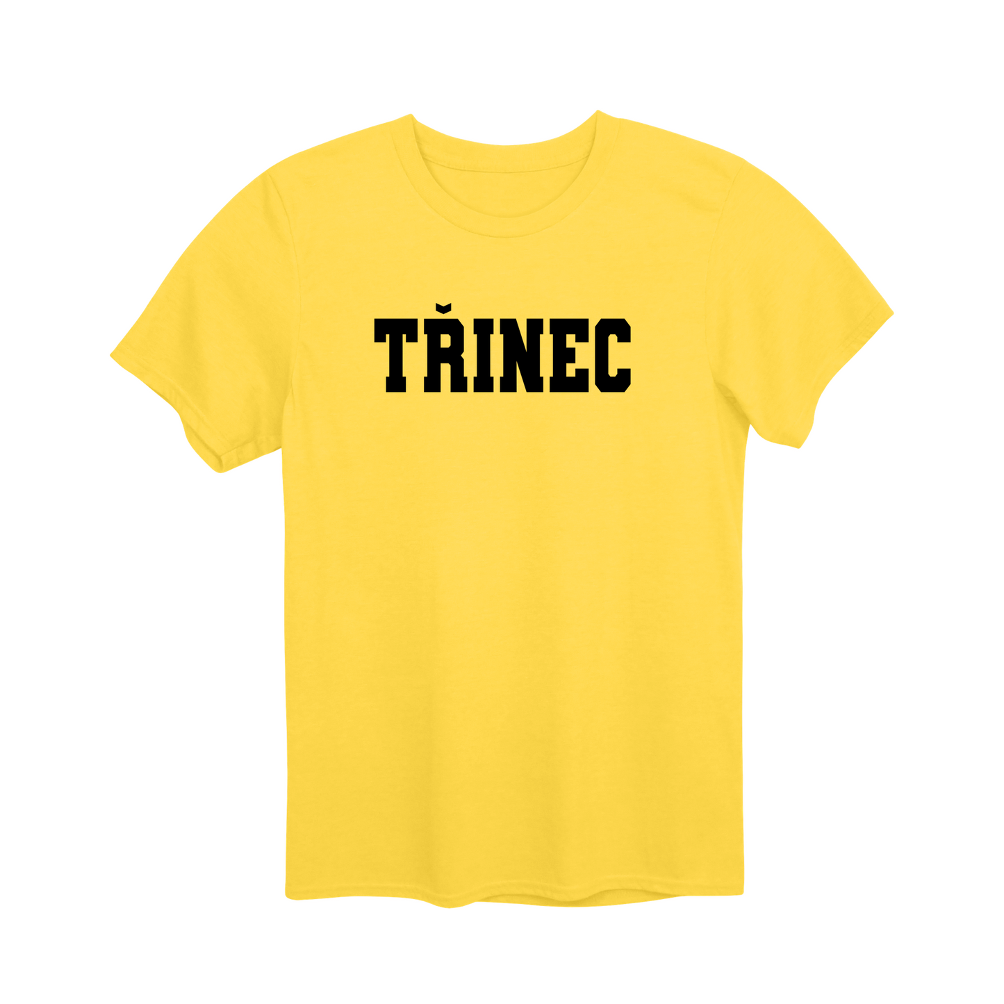 Třinec město, černé klasická linie unisex tričko | PandaTees