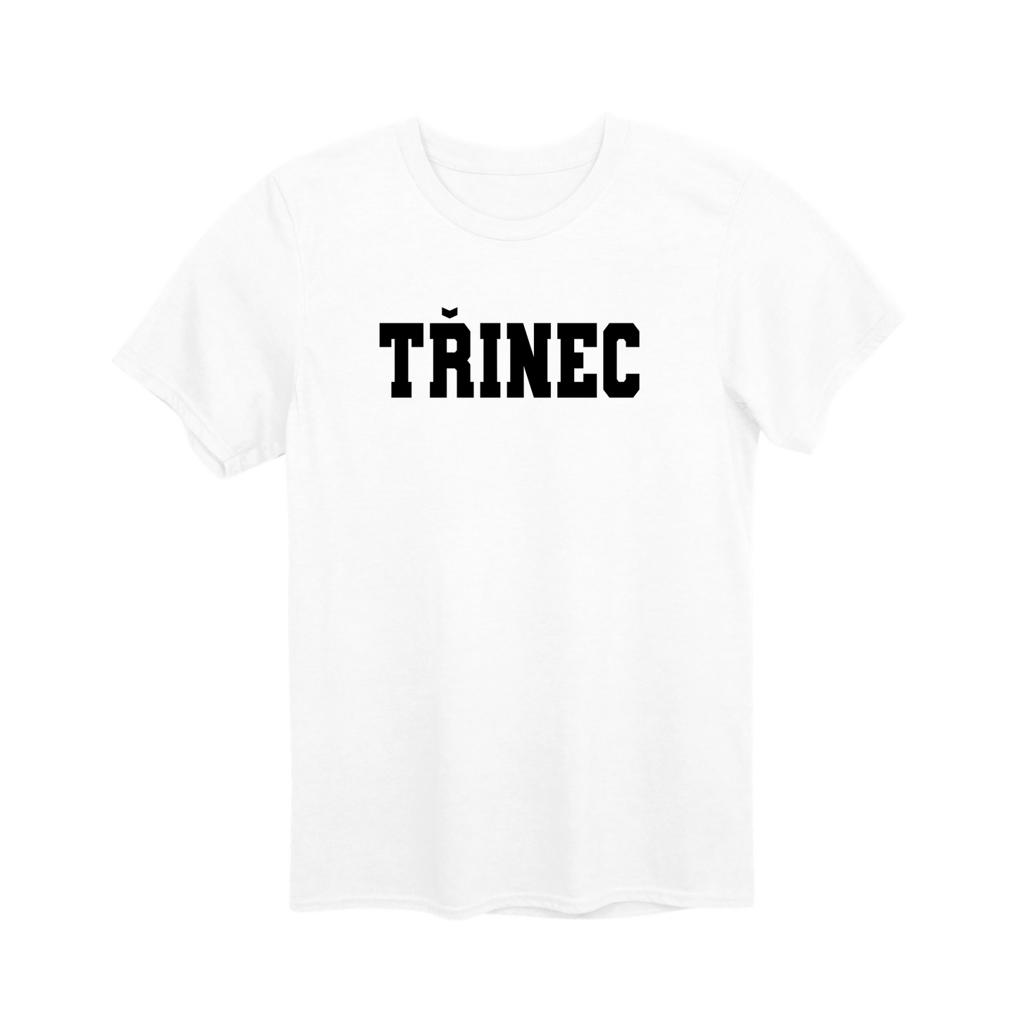 Třinec město, černé klasická linie unisex tričko | PandaTees