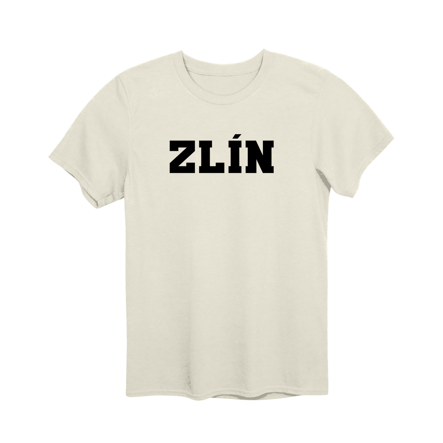 Zlín město, černé klasická linie unisex tričko | PandaTees