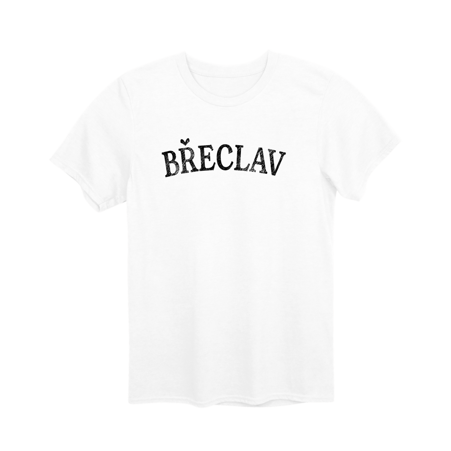 Břeclav město, černé klasický oblouk unisex tričko | PandaTees