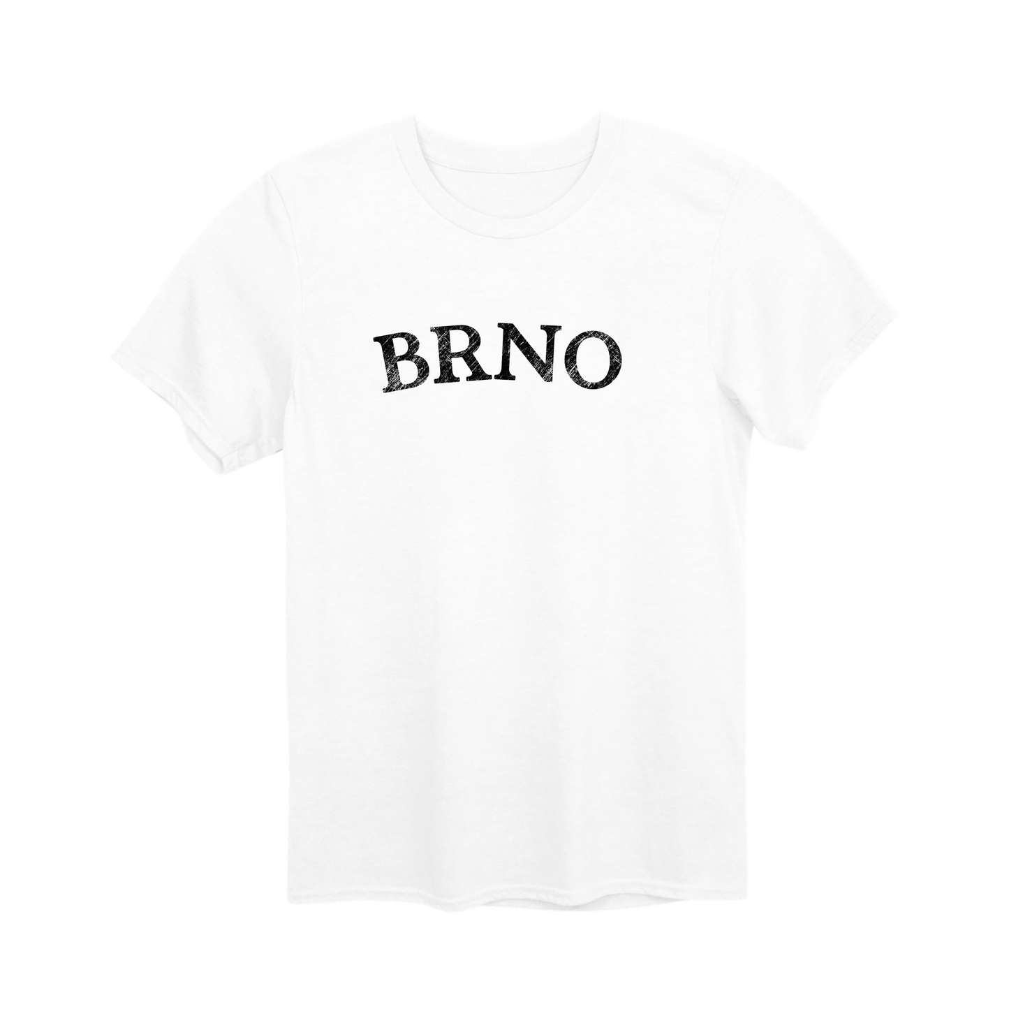 Brno město, černé klasický oblouk unisex tričko | PandaTees