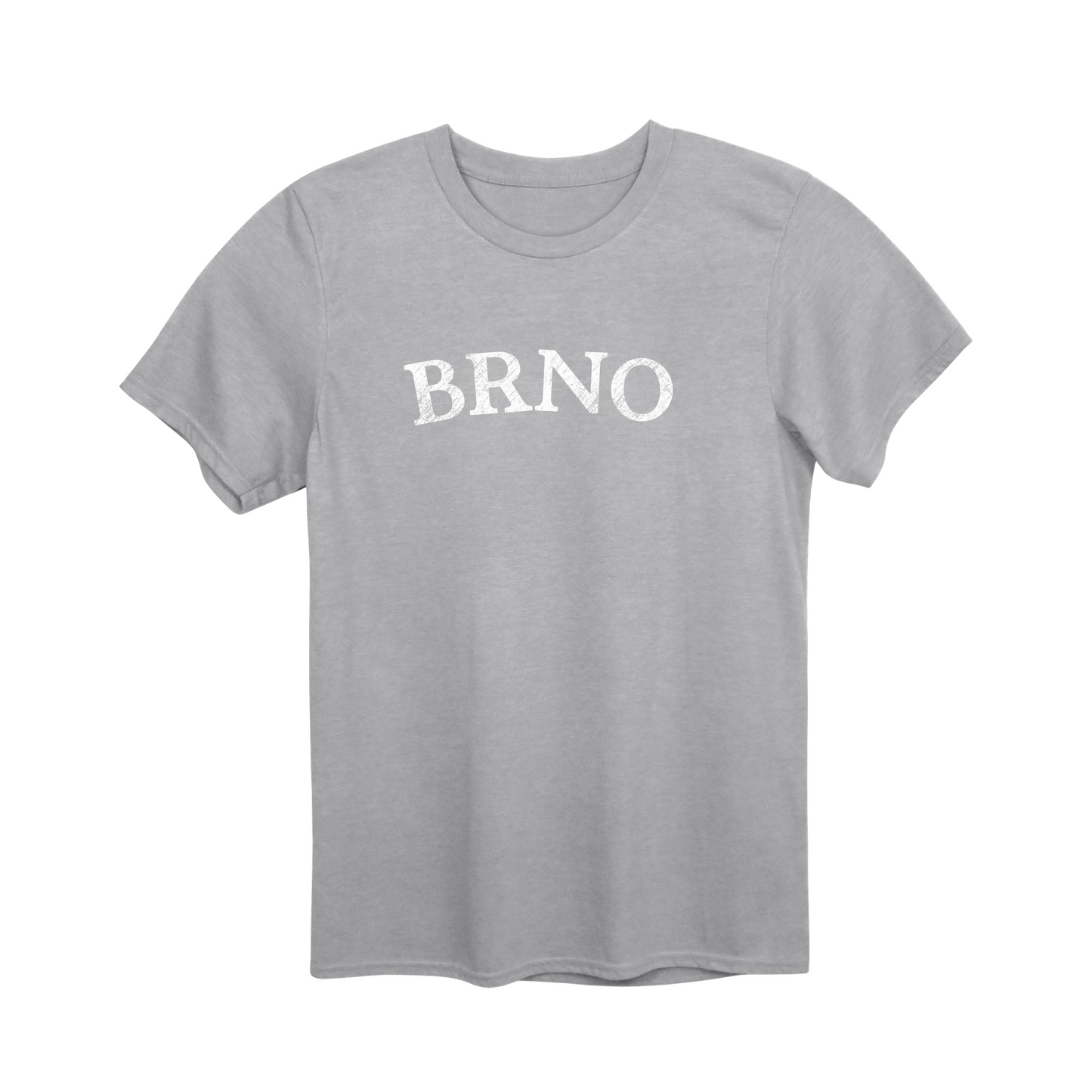 Brno město, bílé klasický oblouk unisex tričko | PandaTees