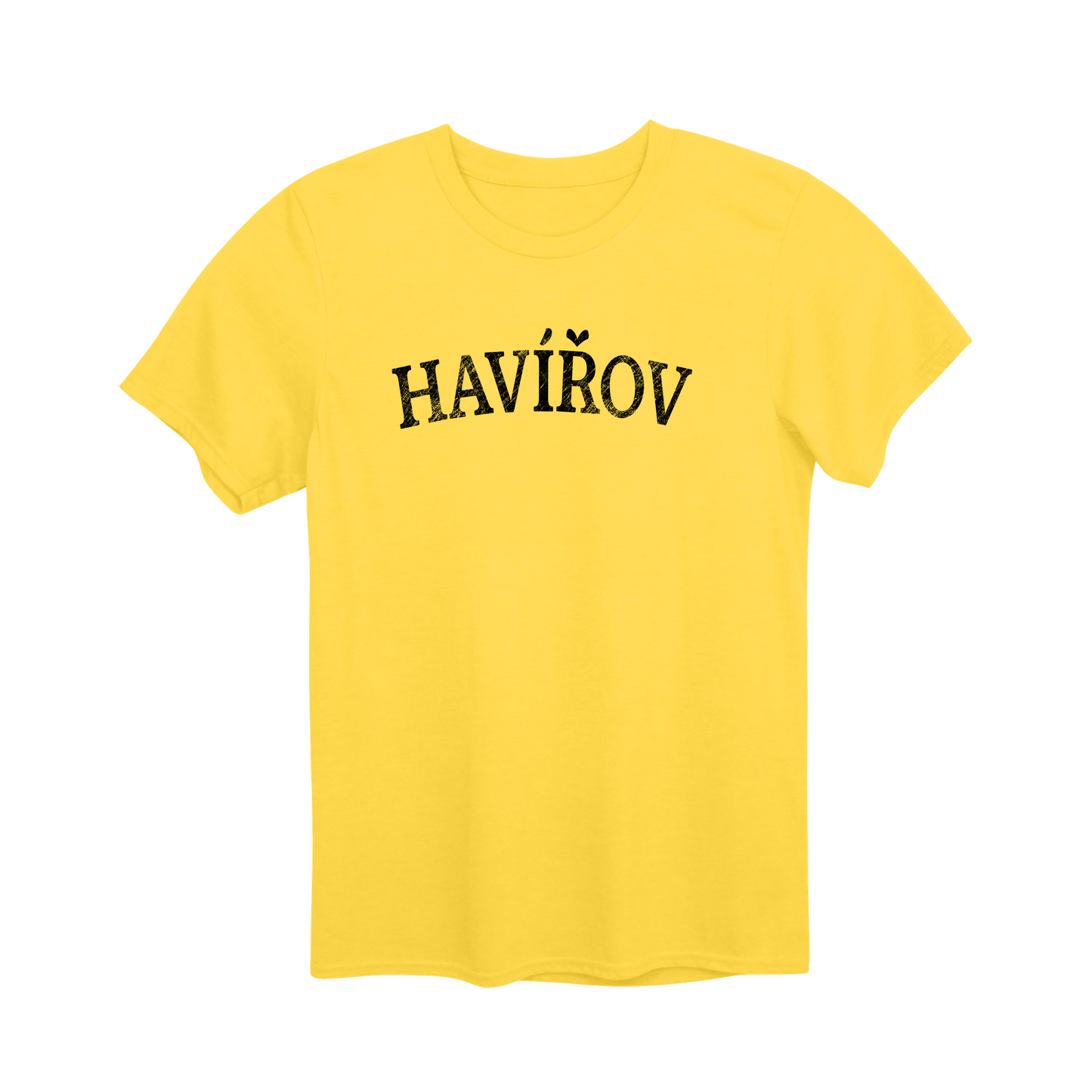 Havířov město, černé klasický oblouk unisex tričko | PandaTees