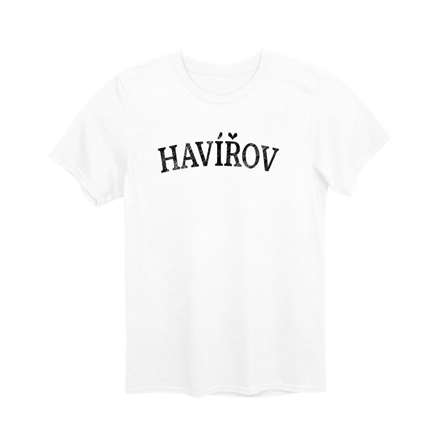 Havířov město, černé klasický oblouk unisex tričko | PandaTees