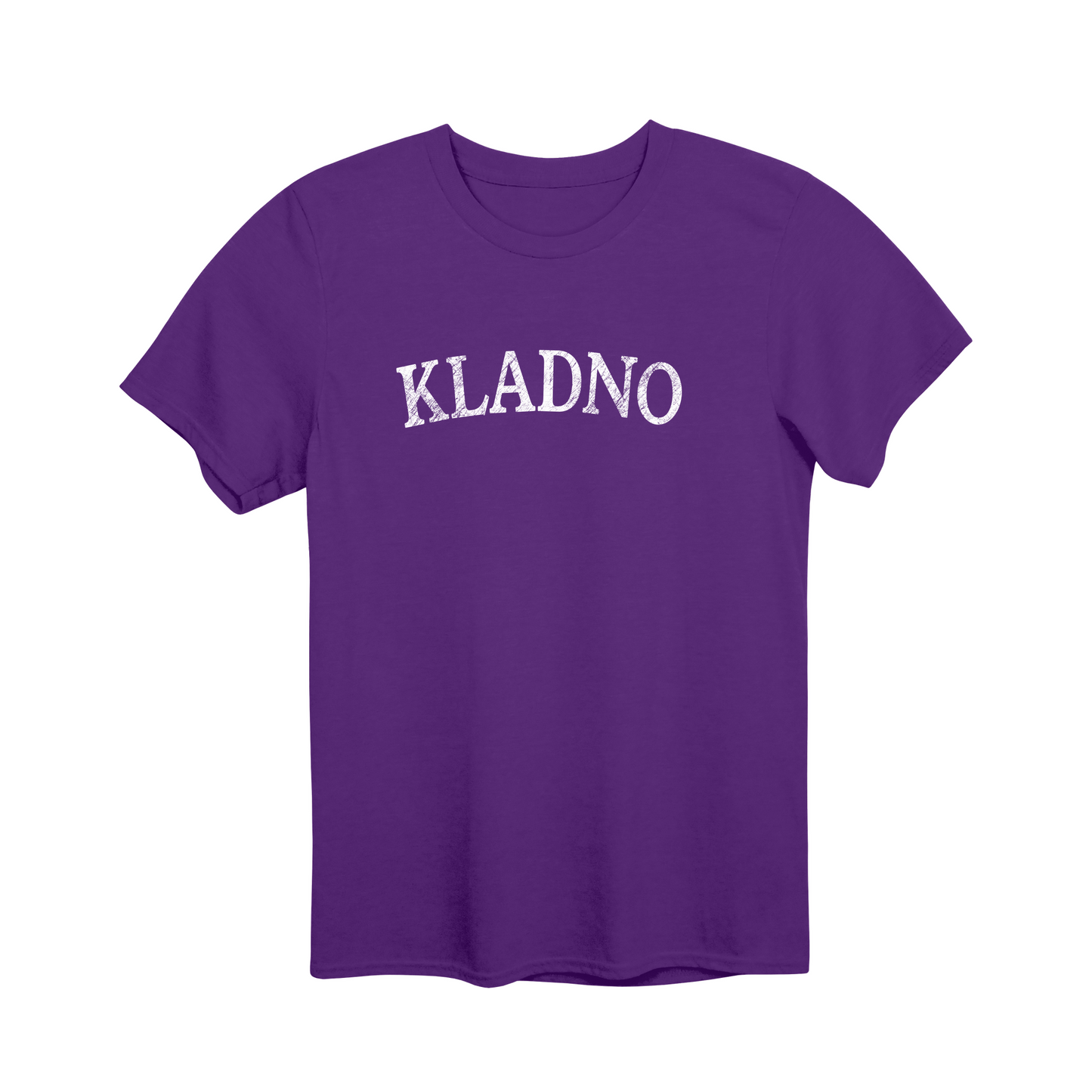 Kladno město, bílé klasický oblouk unisex tričko | PandaTees