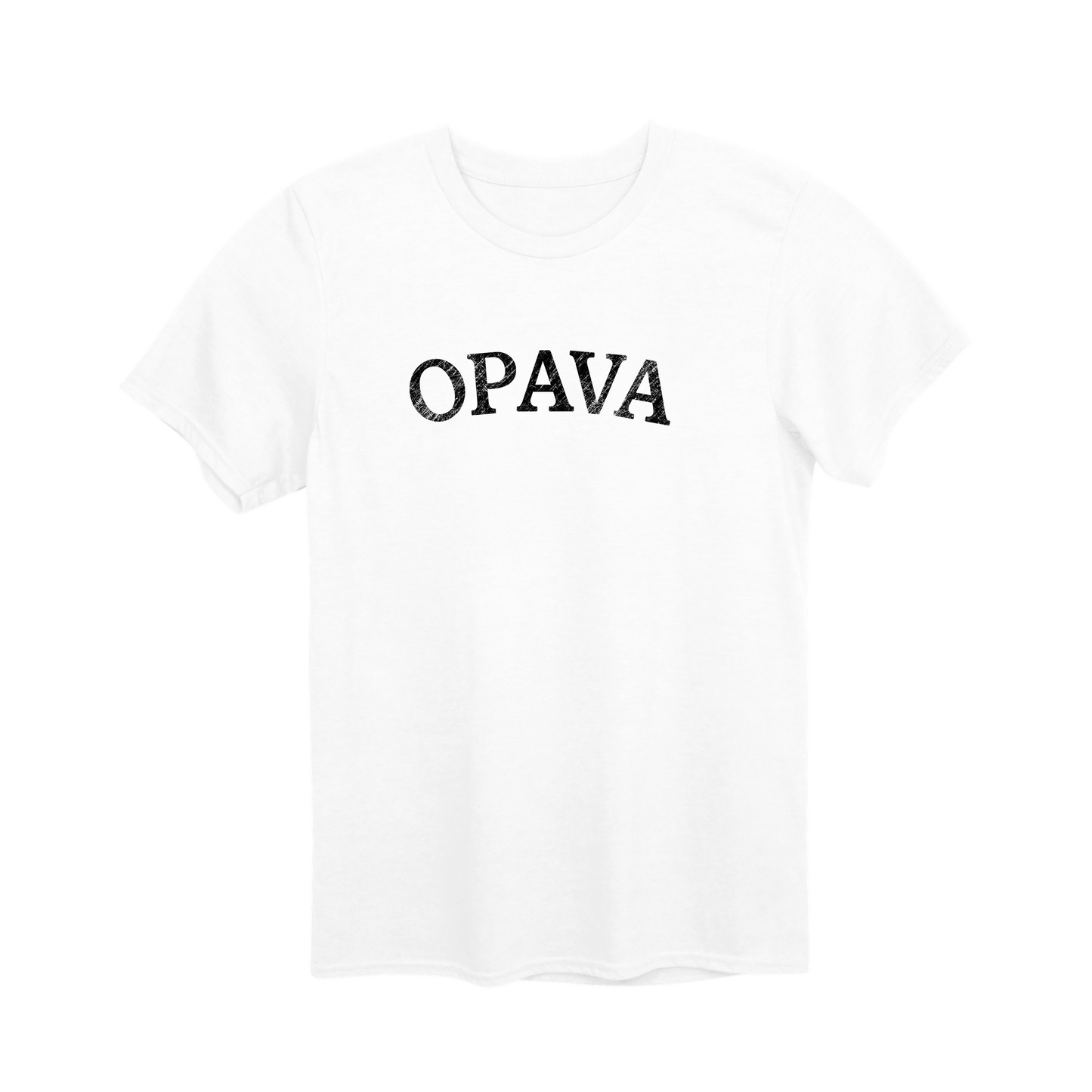 Opava město, černé klasický oblouk unisex tričko | PandaTees