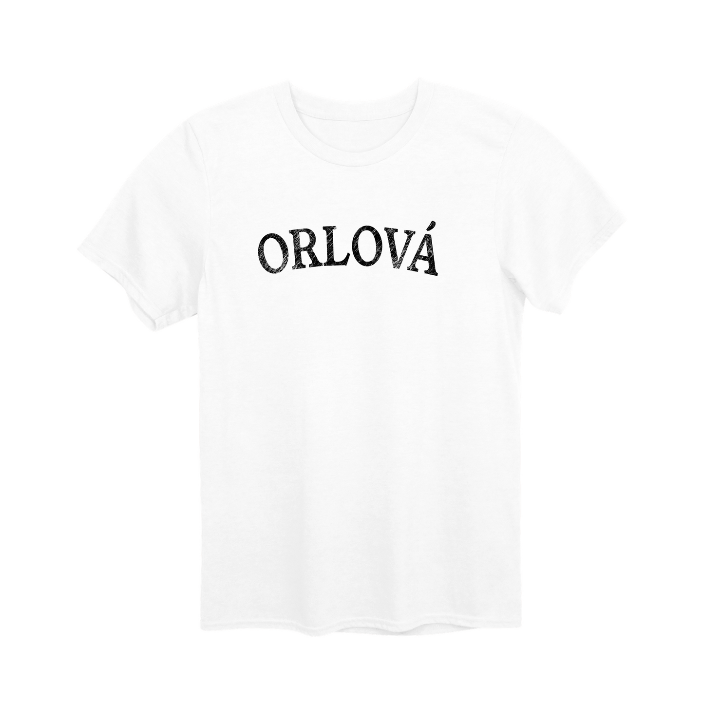Orlová město, černé klasický oblouk unisex tričko | PandaTees