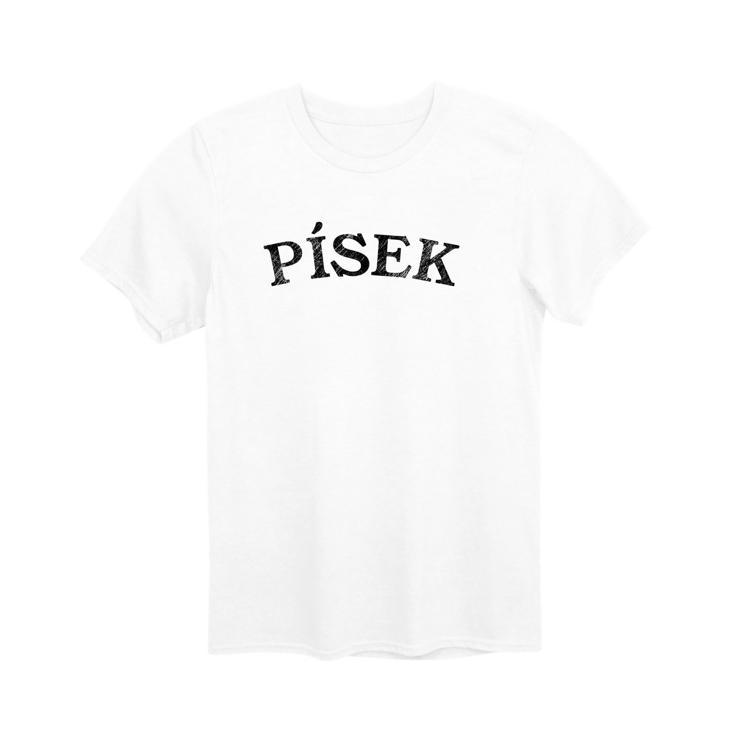 Písek město, černé klasický oblouk unisex tričko | PandaTees