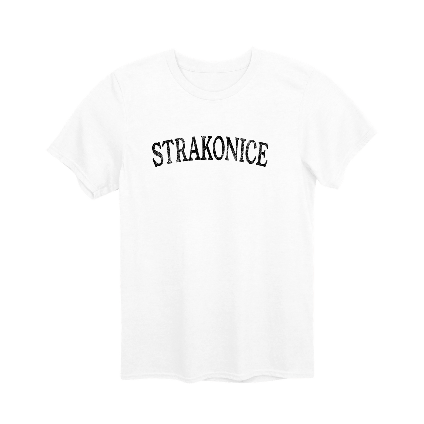 Strakonice město, černé klasický oblouk unisex tričko | PandaTees