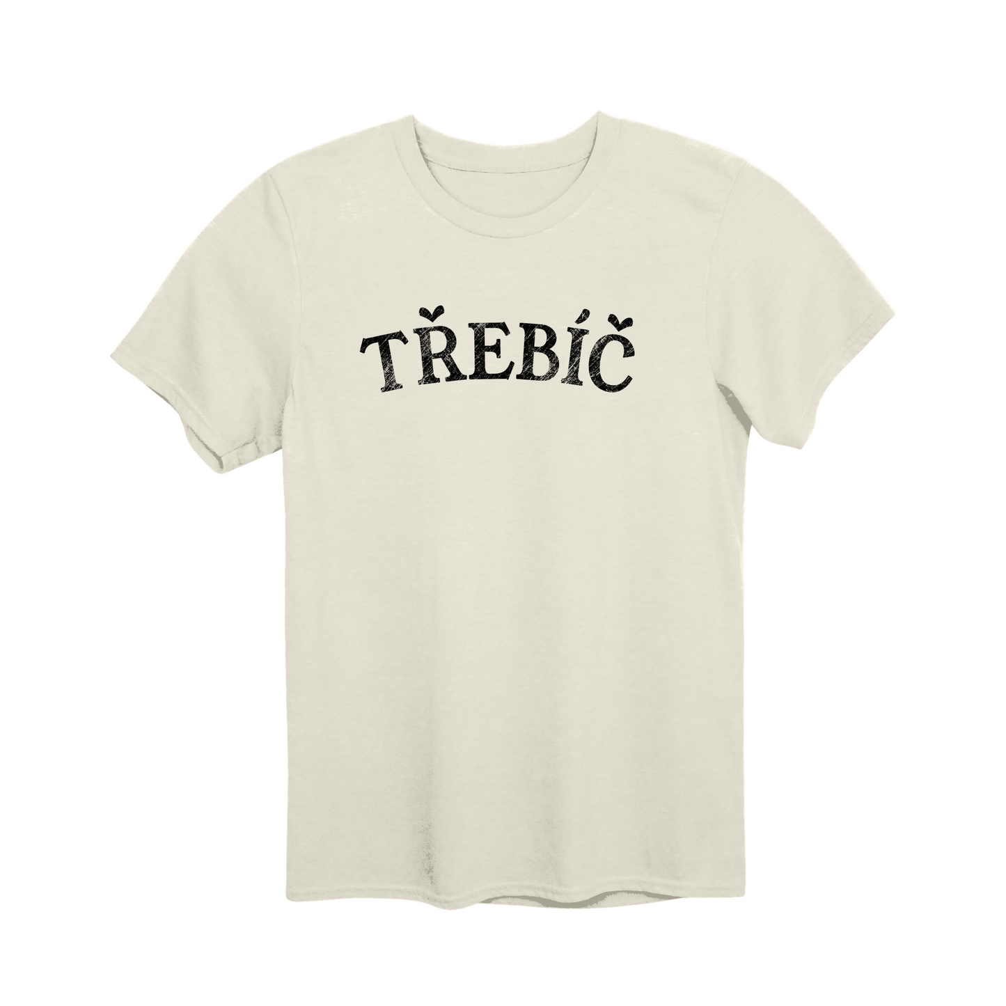 Třebíč město, černé klasický oblouk unisex tričko | PandaTees