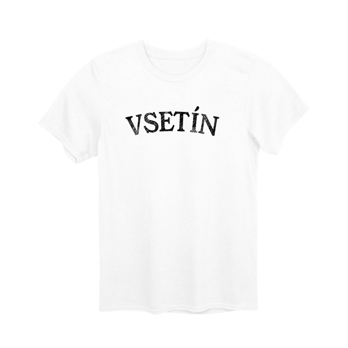 Vsetín město, černé klasický oblouk unisex tričko | PandaTees