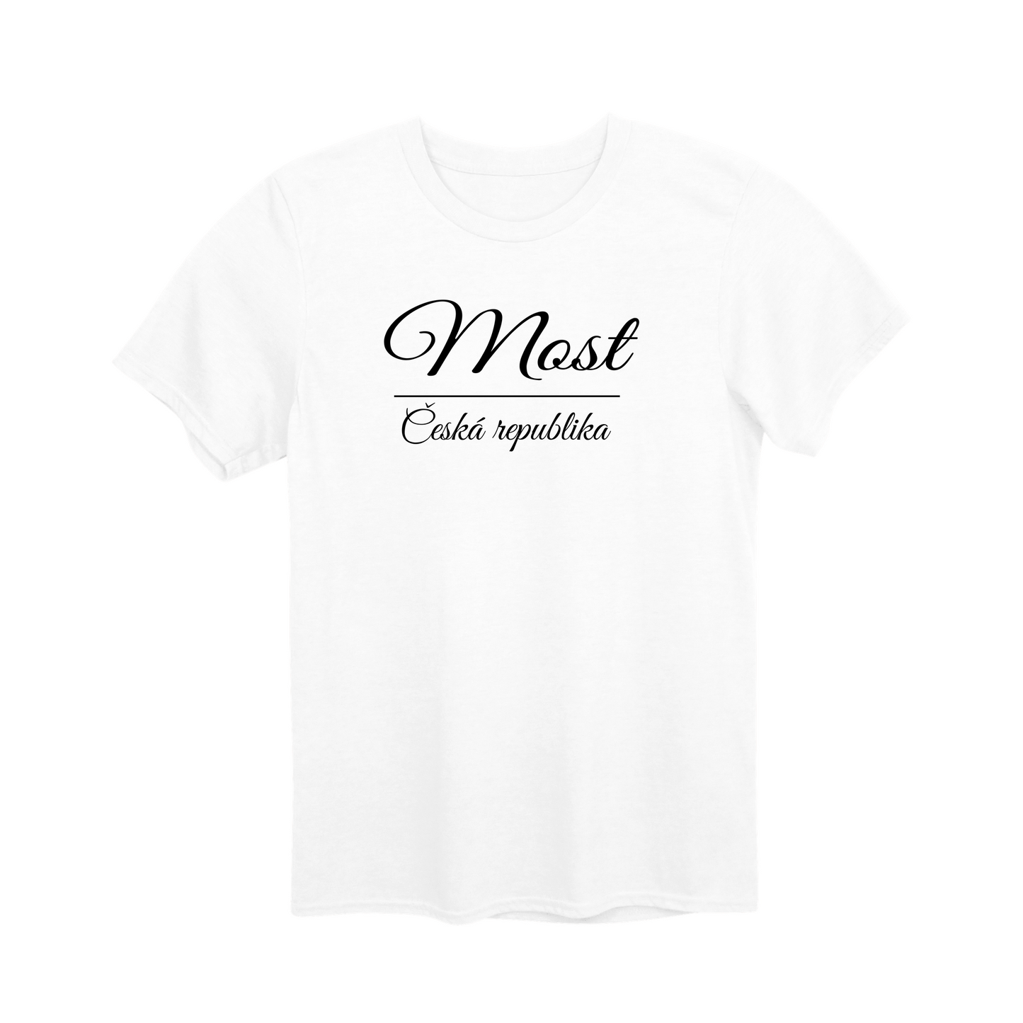 Most město, černé krasopis unisex tričko | PandaTees