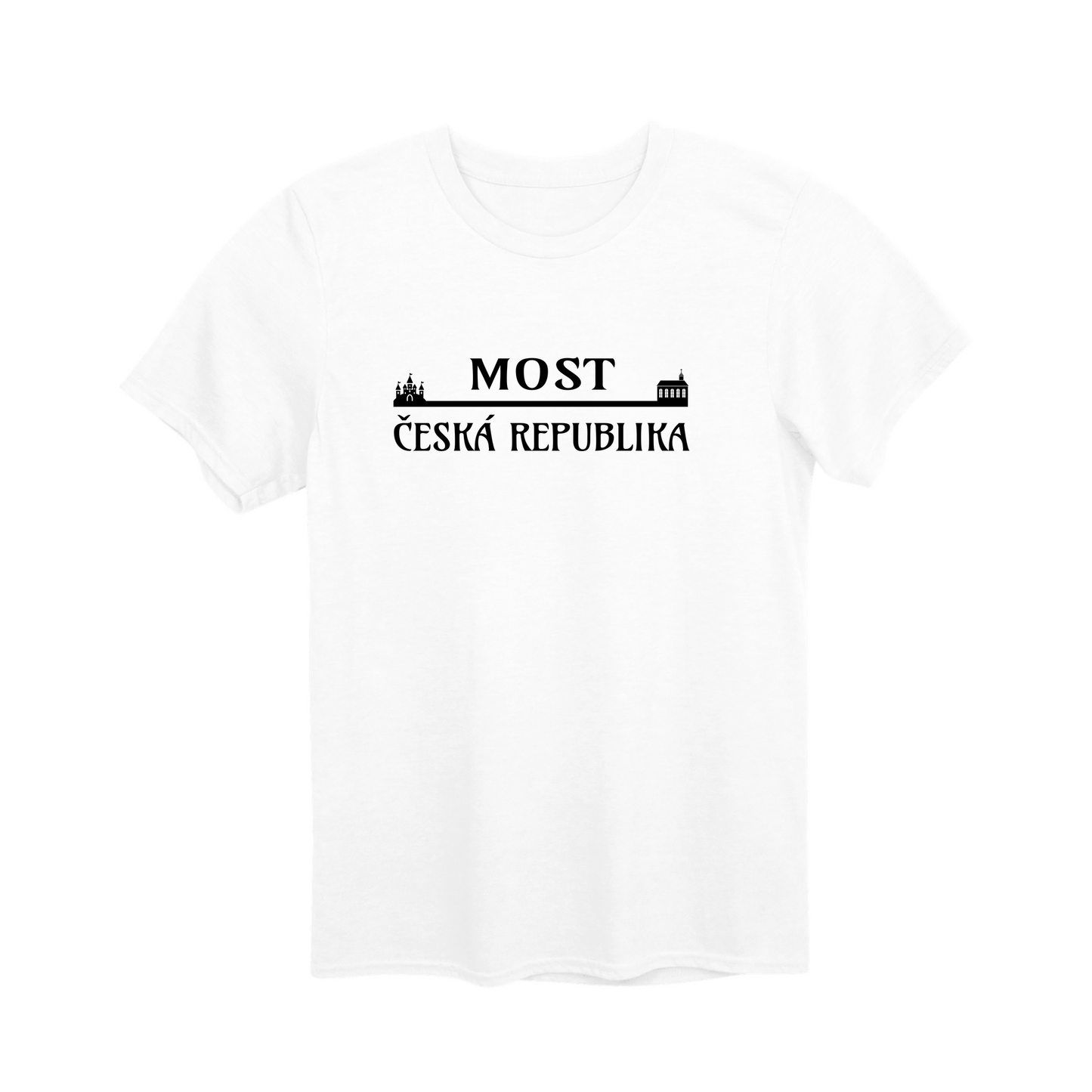 Most město, černé most unisex tričko | PandaTees