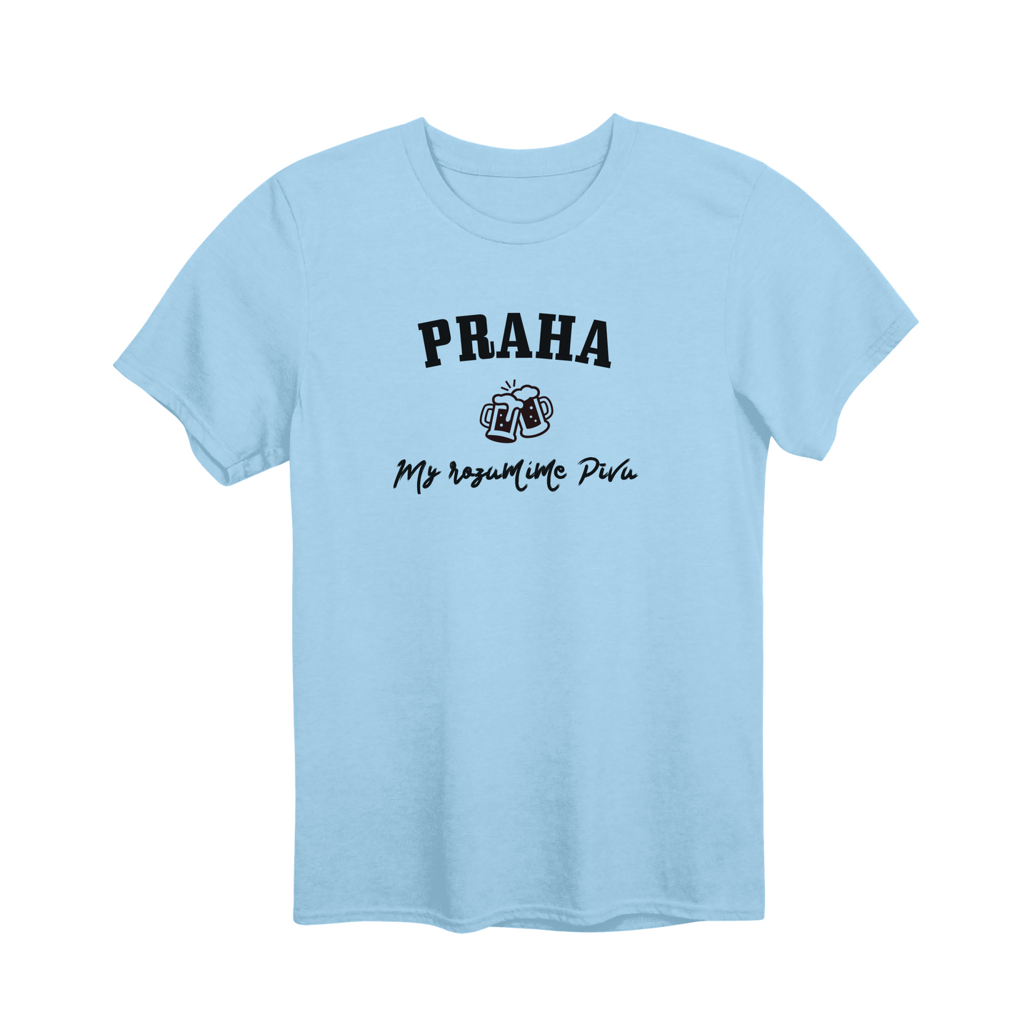 Praha město, my rozumíme pivu unisex tričko | PandaTees