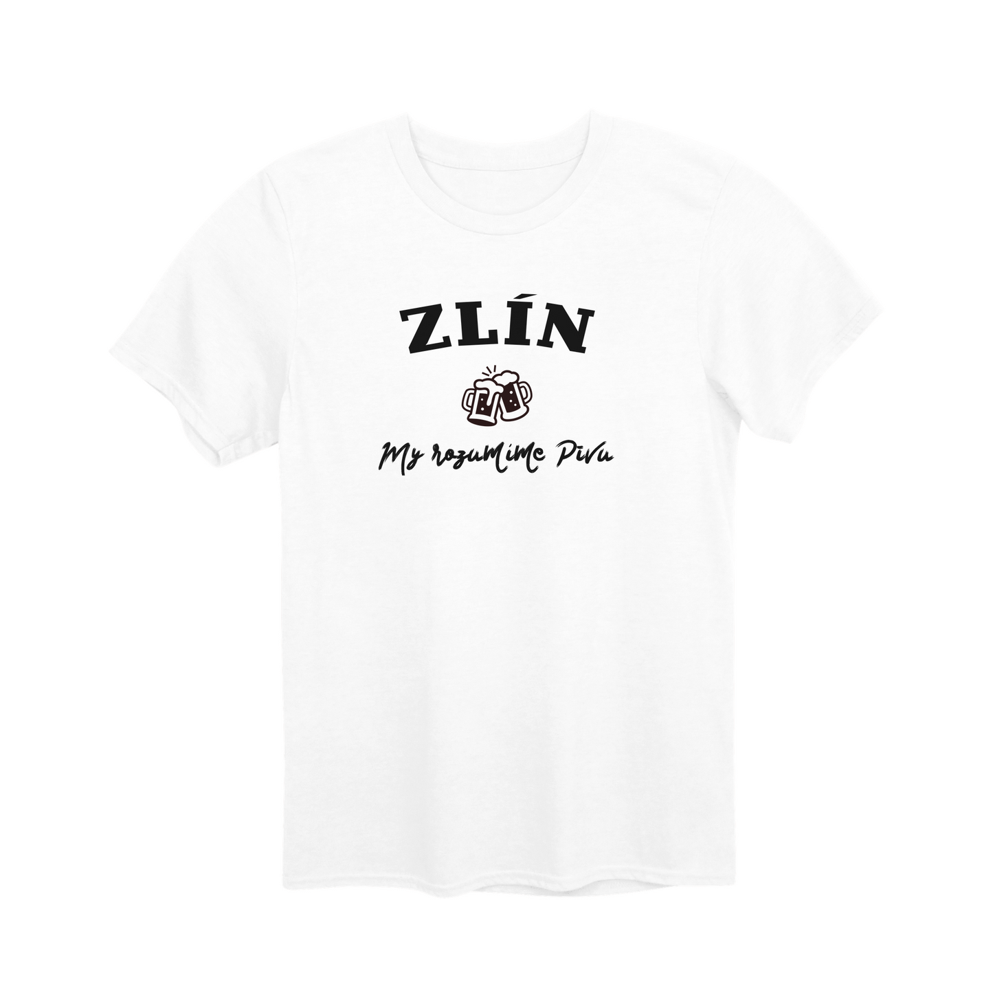 Zlín město, my rozumíme pivu unisex tričko | PandaTees