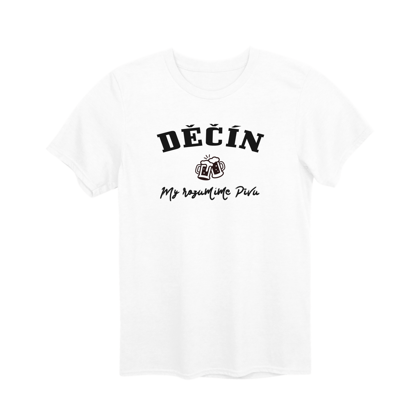 Děčín město, my rozumíme pivu unisex tričko | PandaTees