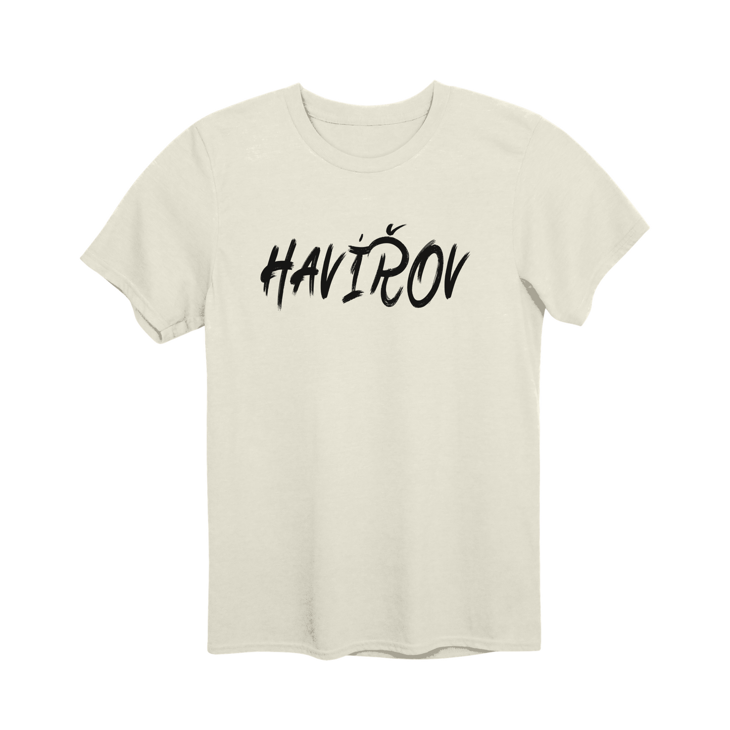 Havířov město, černé tahy štětcem unisex tričko | PandaTees