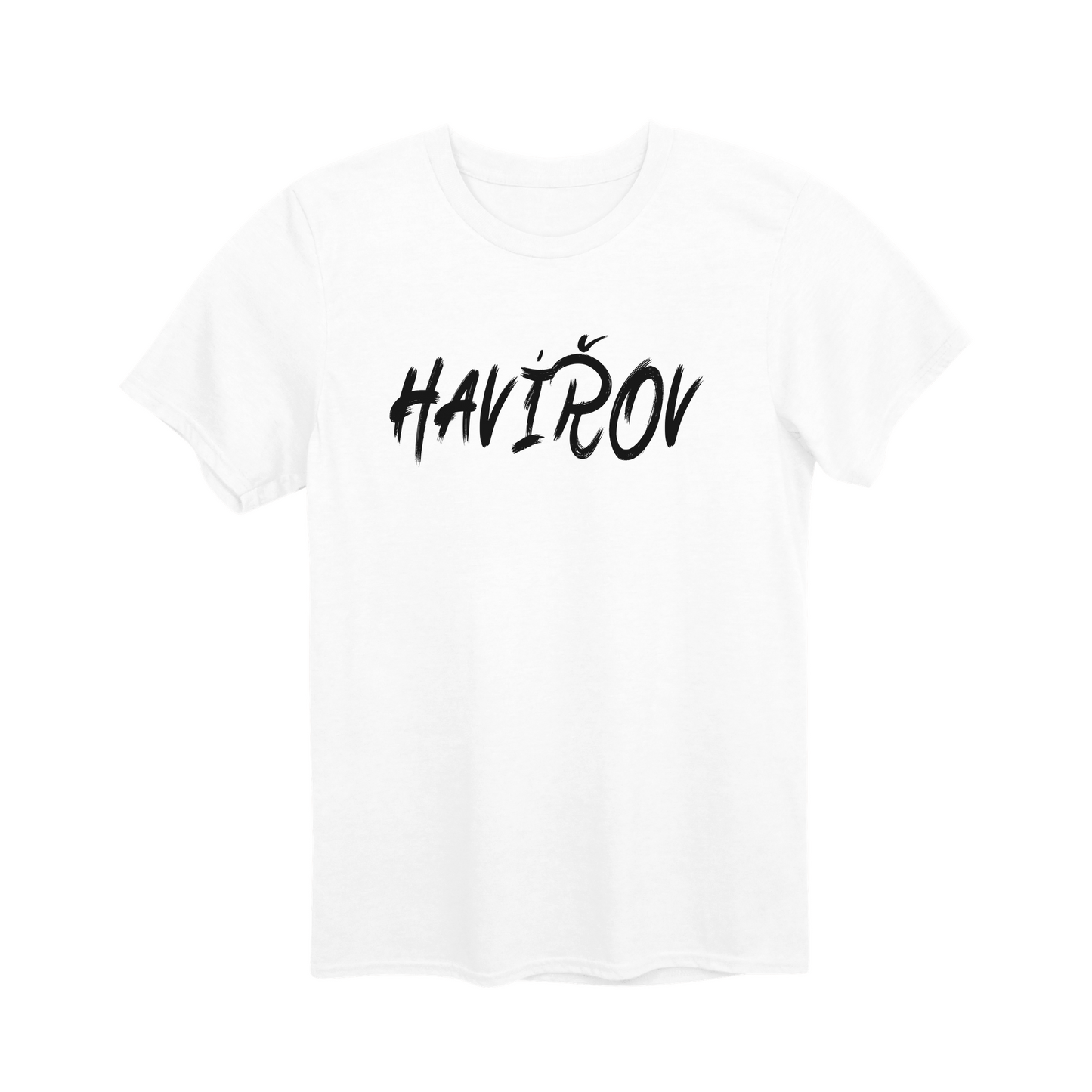 Havířov město, černé tahy štětcem unisex tričko | PandaTees