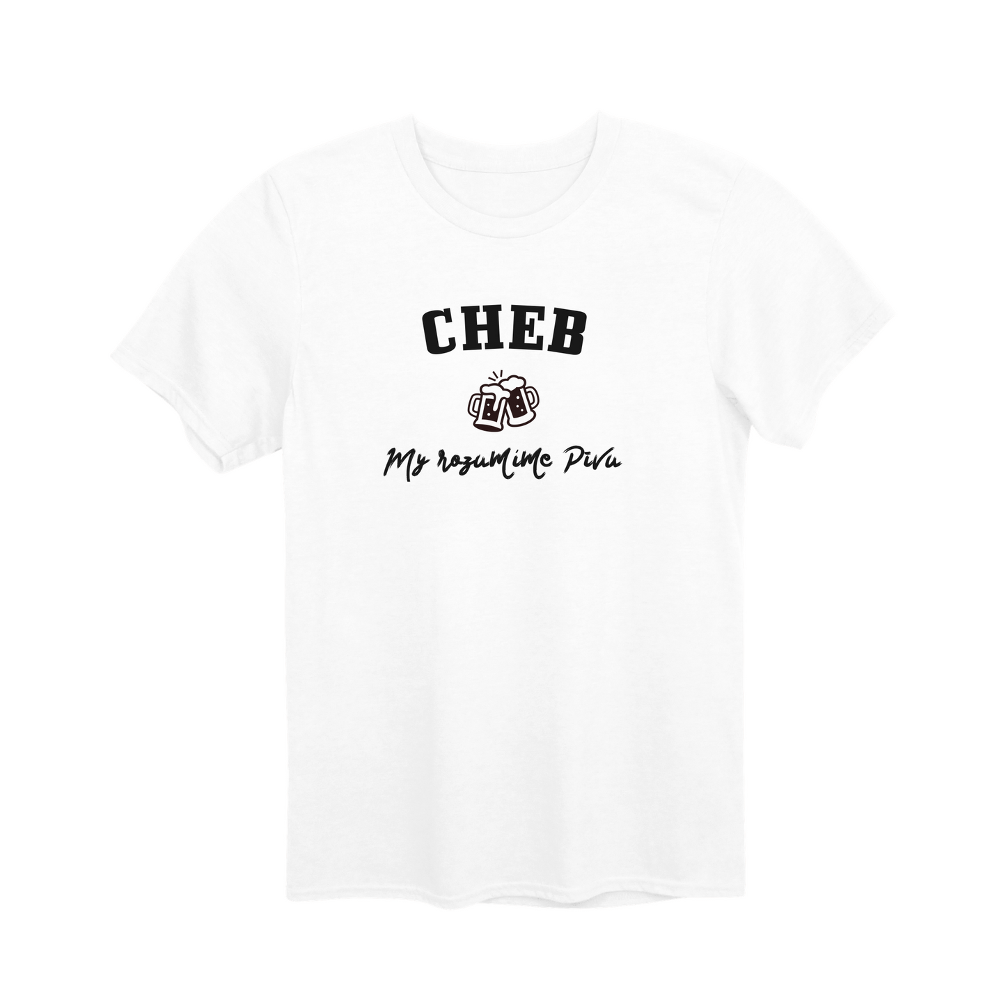 Cheb město, my rozumíme pivu unisex tričko | PandaTees