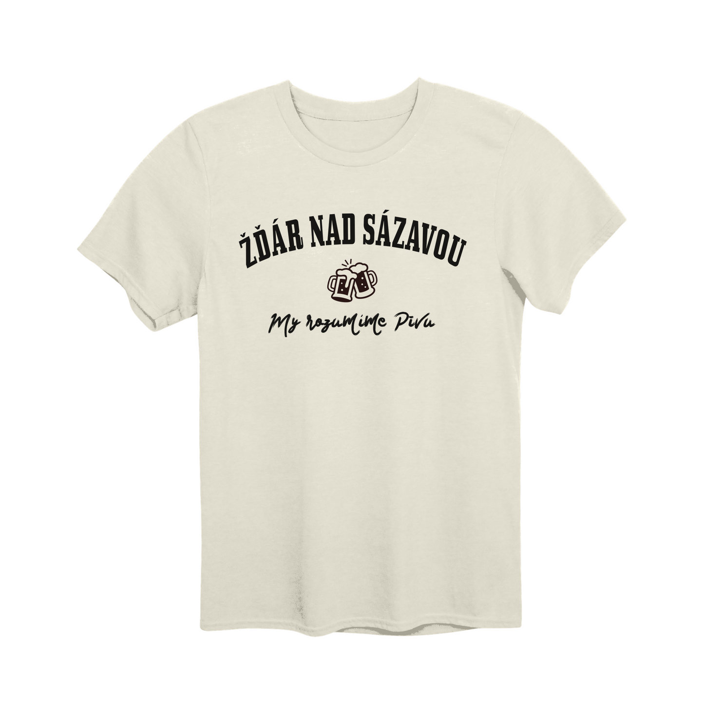 Žďár nad Sázavou město, my rozumíme pivu unisex tričko | PandaTees