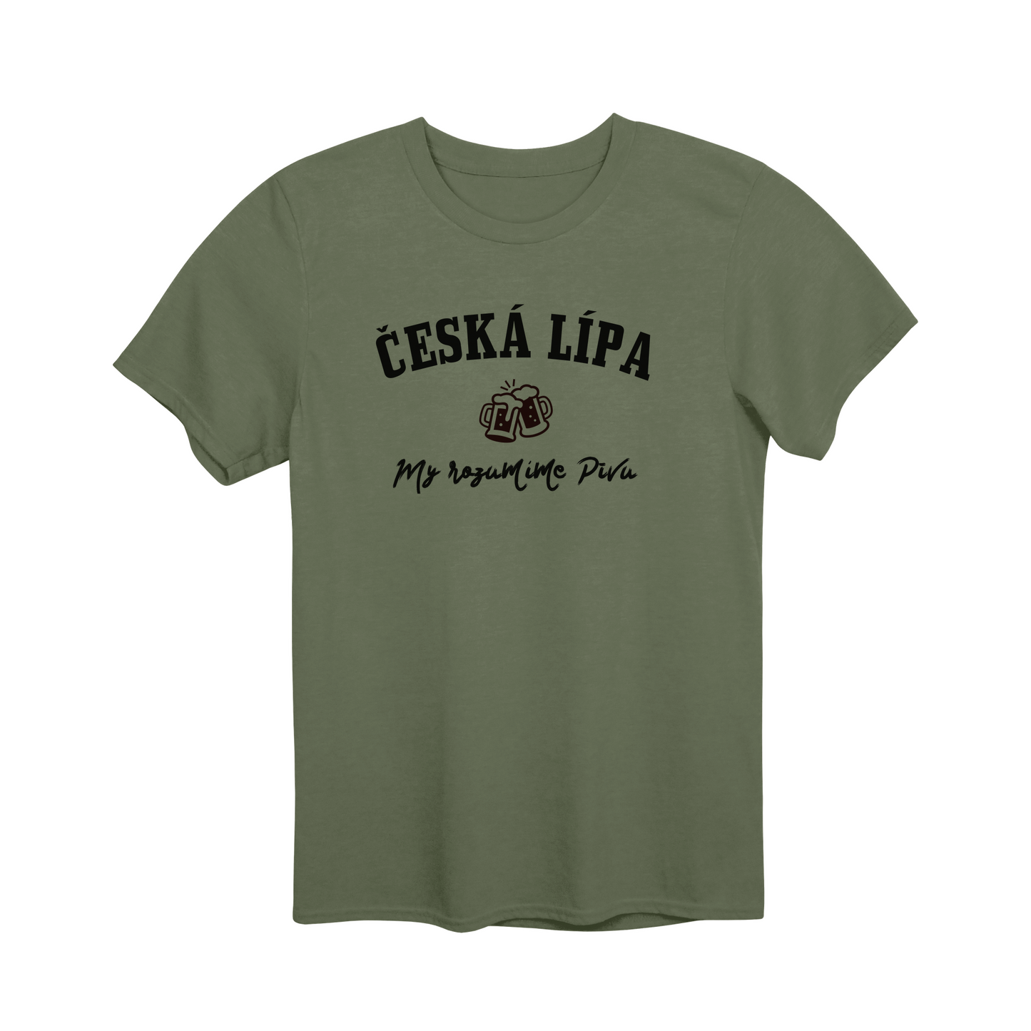 Česká Lípa město, my rozumíme pivu unisex tričko | PandaTees
