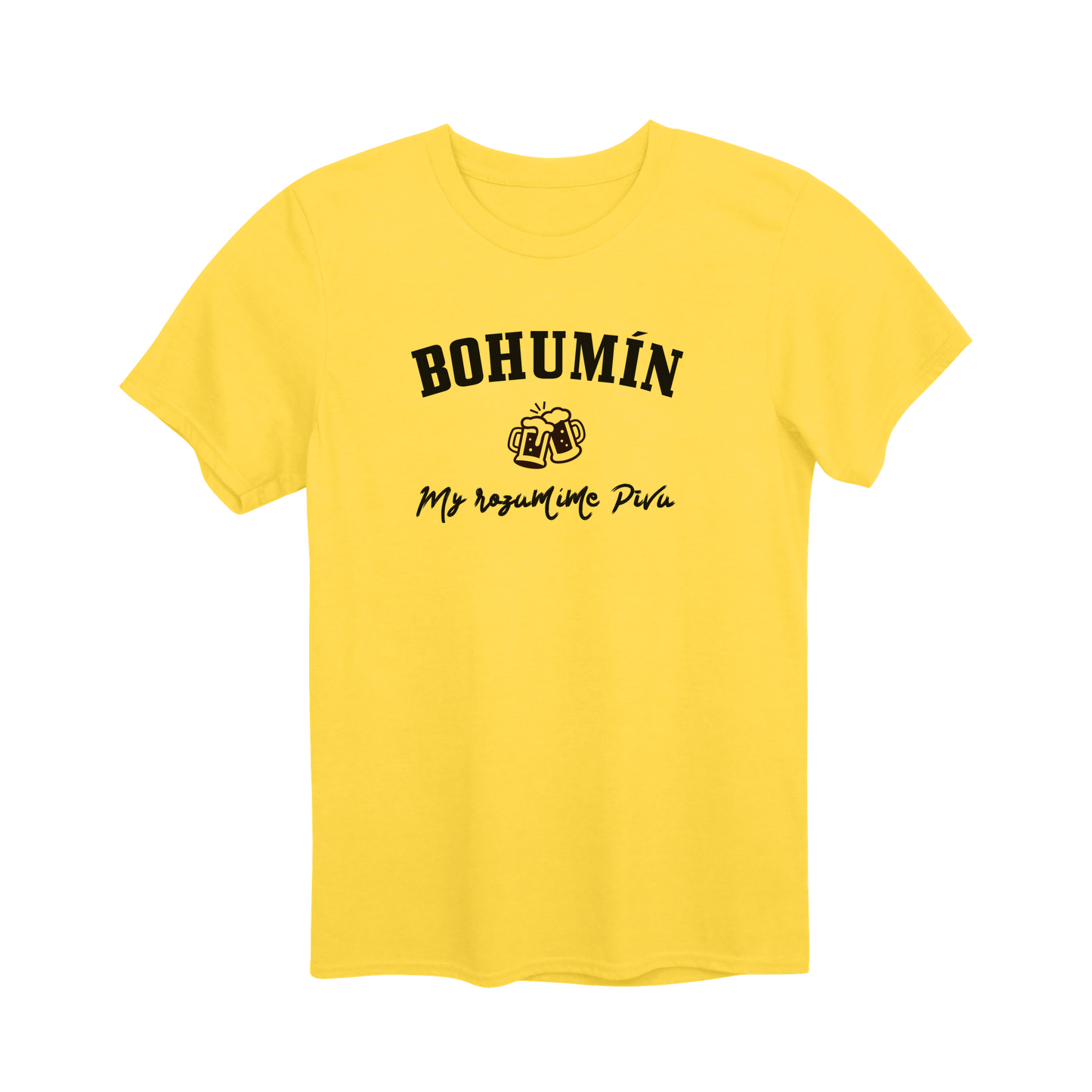 Bohumín město, my rozumíme pivu unisex tričko | PandaTees