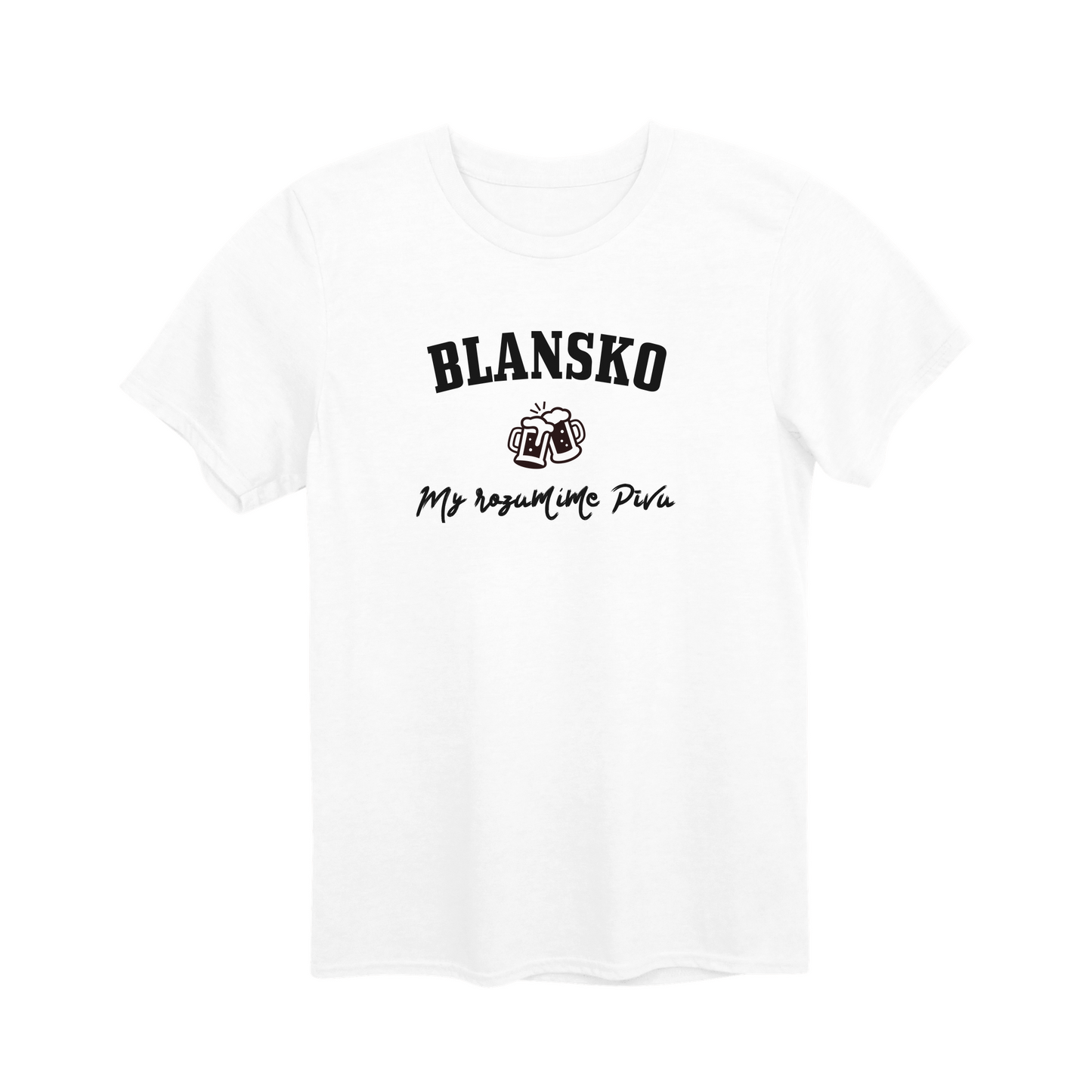 Blansko město, my rozumíme pivu unisex tričko | PandaTees