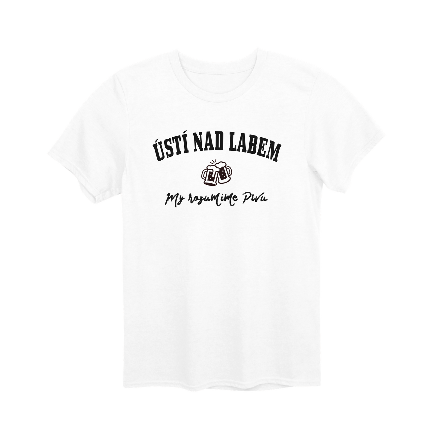 Ústí nad Labem město, my rozumíme pivu unisex tričko | PandaTees