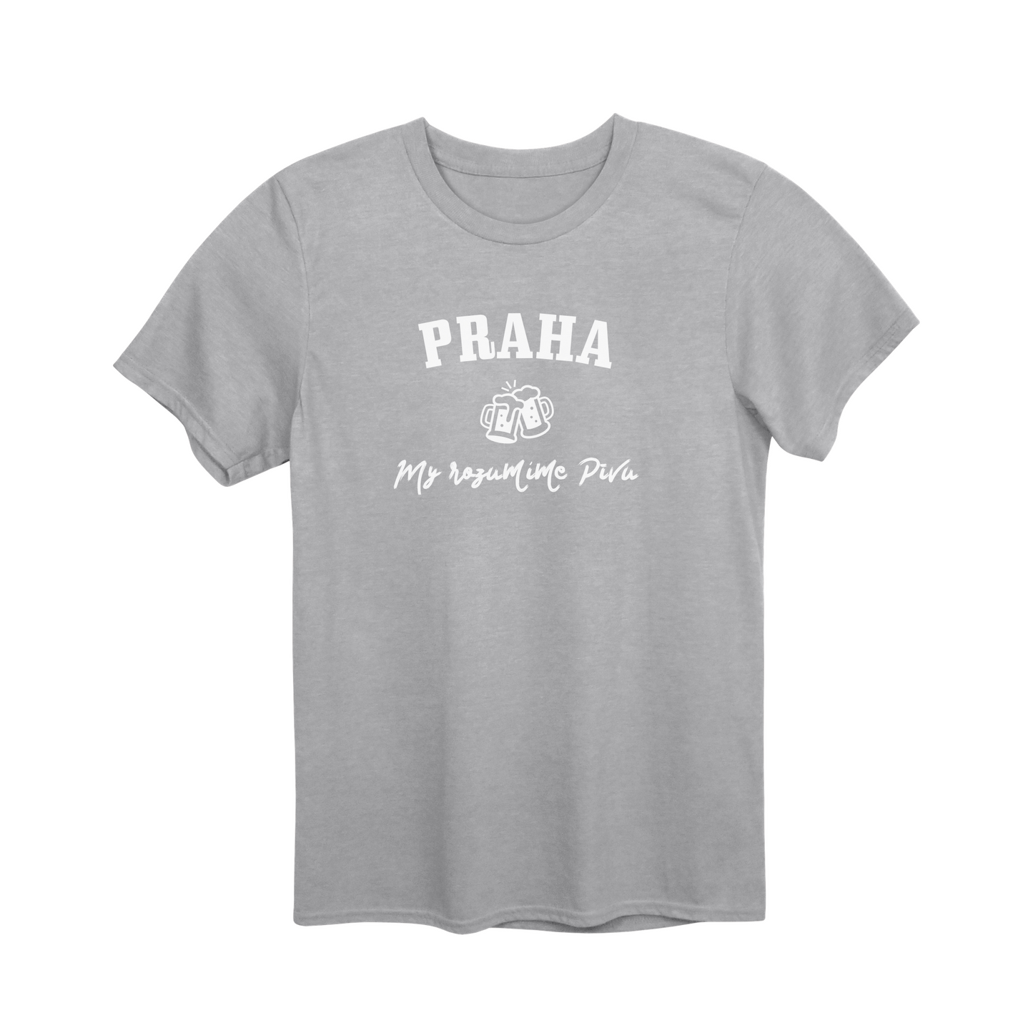 Praha město, my rozumíme pivu unisex tričko | PandaTees