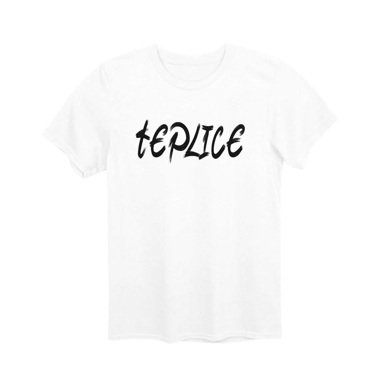 Teplice město, černé tahy štětcem unisex tričko | PandaTees