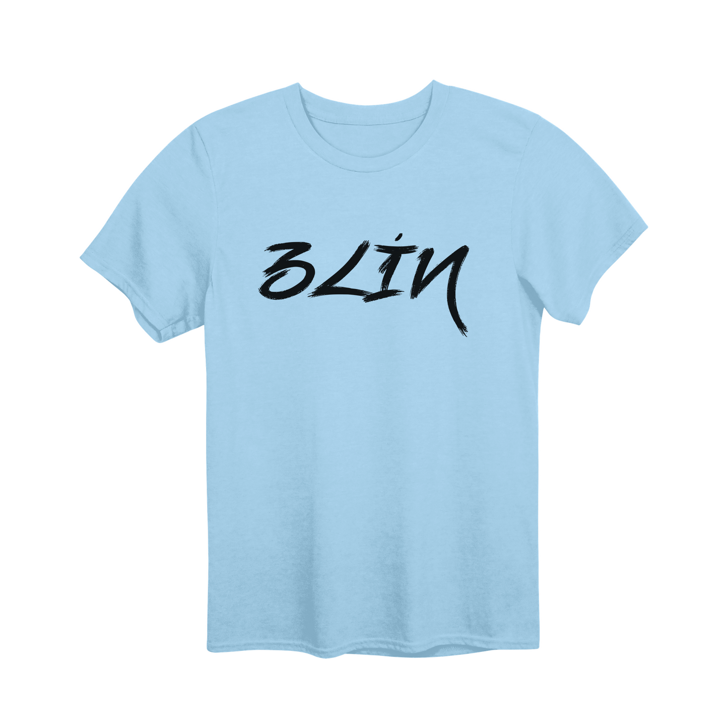 Zlín město, černé tahy štětcem unisex tričko | PandaTees