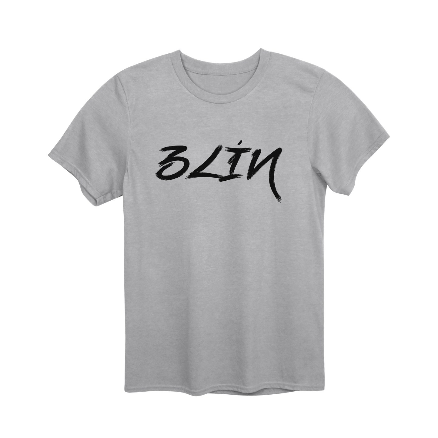 Zlín město, černé tahy štětcem unisex tričko | PandaTees