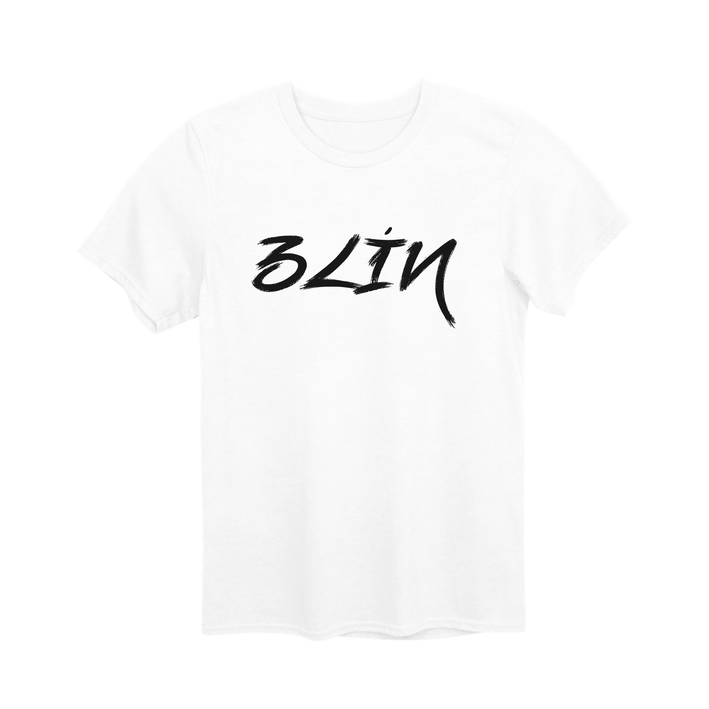 Zlín město, černé tahy štětcem unisex tričko | PandaTees