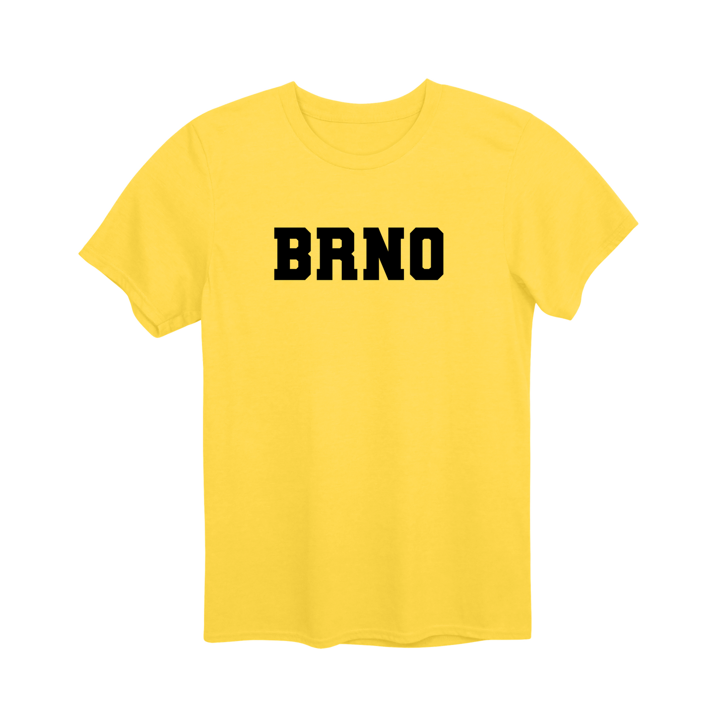 Brno město, černé klasická linie unisex tričko | PandaTees