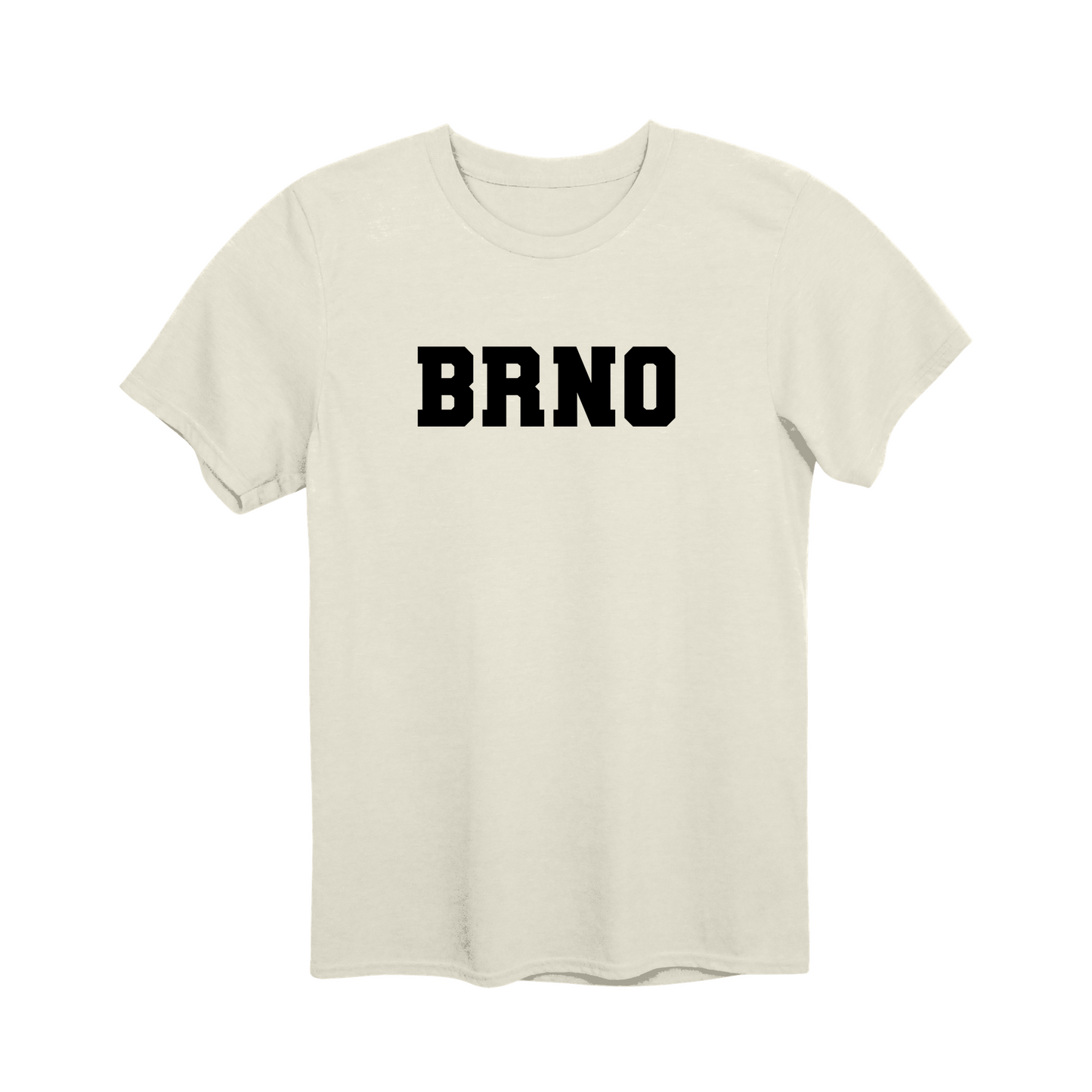 Brno město, černé klasická linie unisex tričko | PandaTees