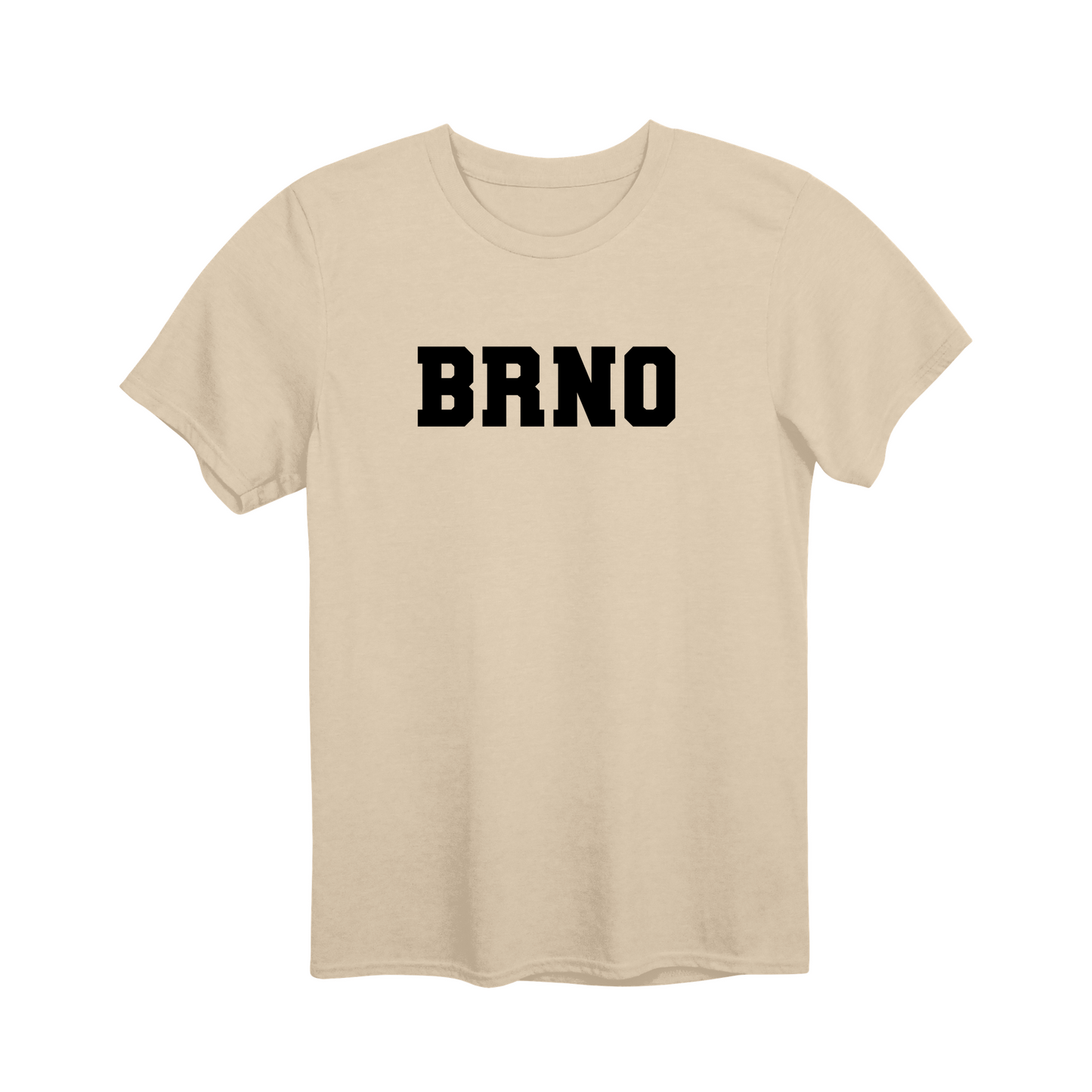 Brno město, černé klasická linie unisex tričko | PandaTees