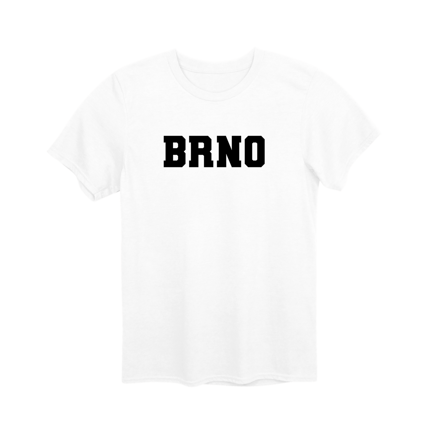 Brno město, černé klasická linie unisex tričko | PandaTees